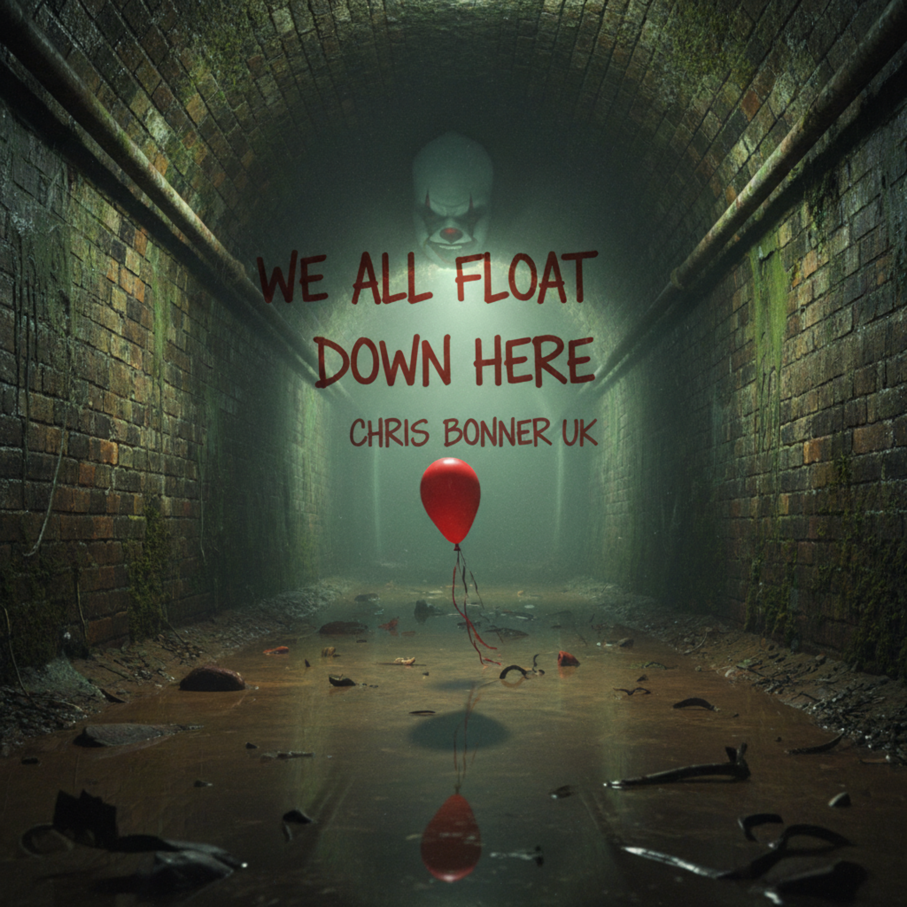 We All Float Down Here by Chris Bonner UK cover art