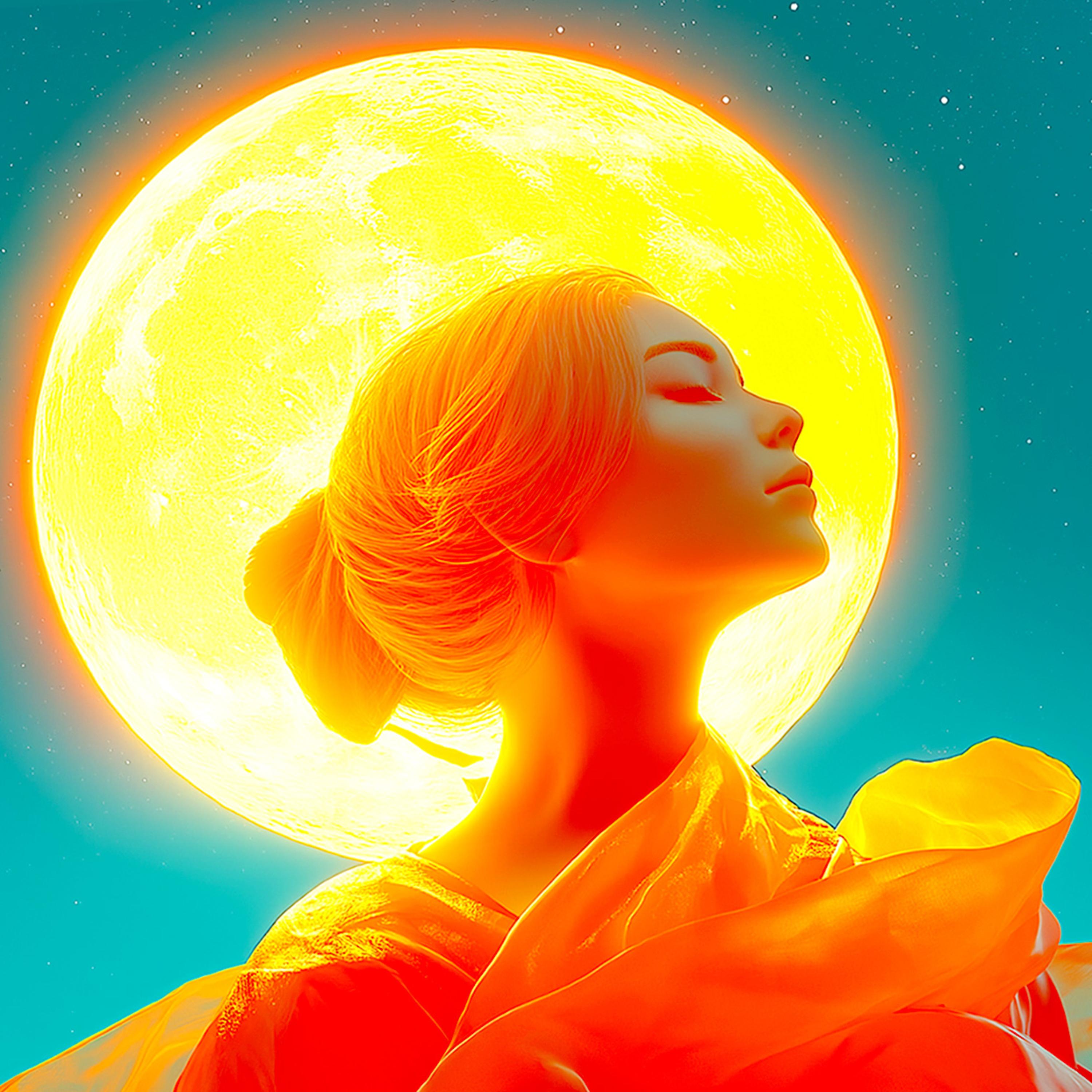 Healing Energy for Body, Mind, Spirit Meditation artwork