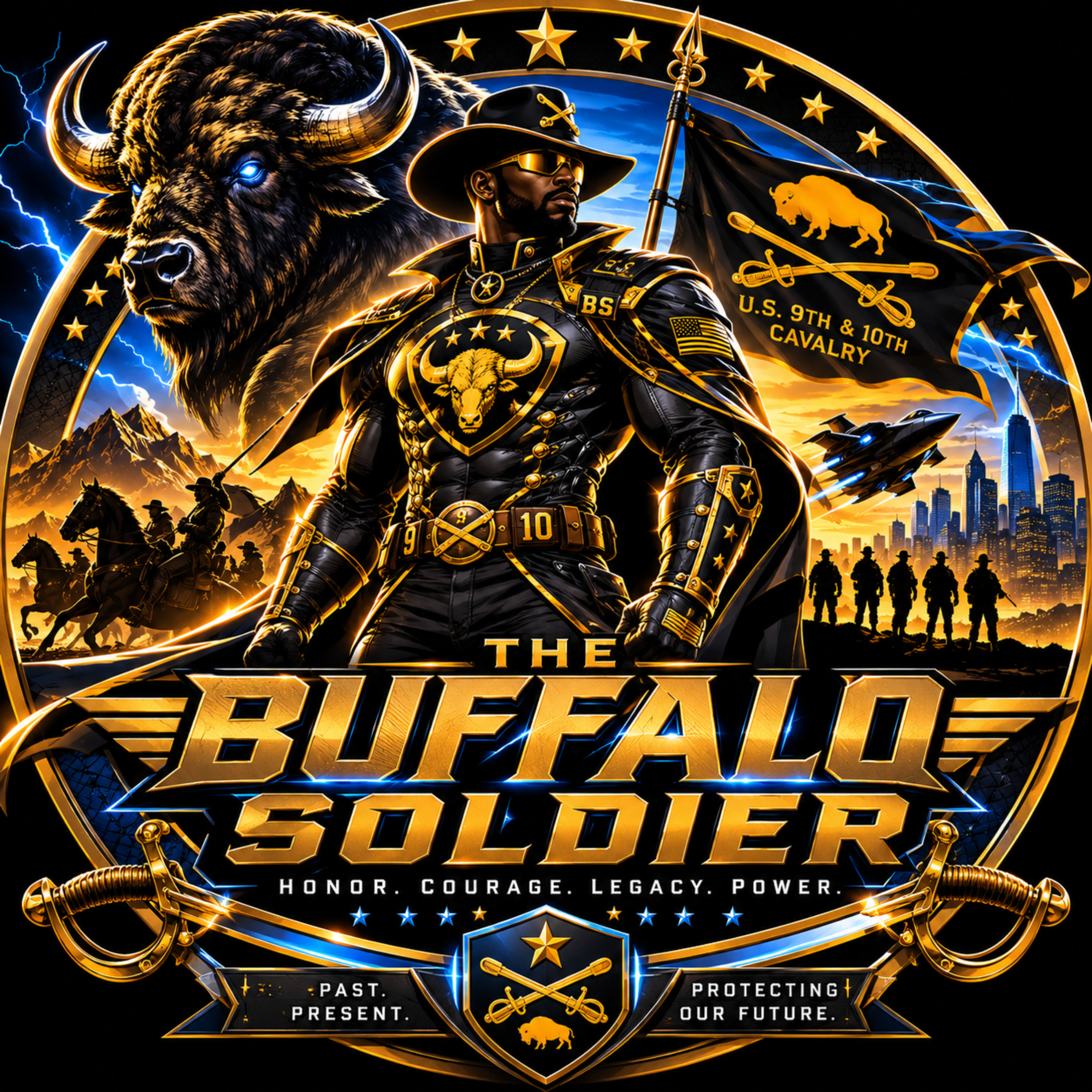 Buffalo Soldiers by Thomas custis cover art