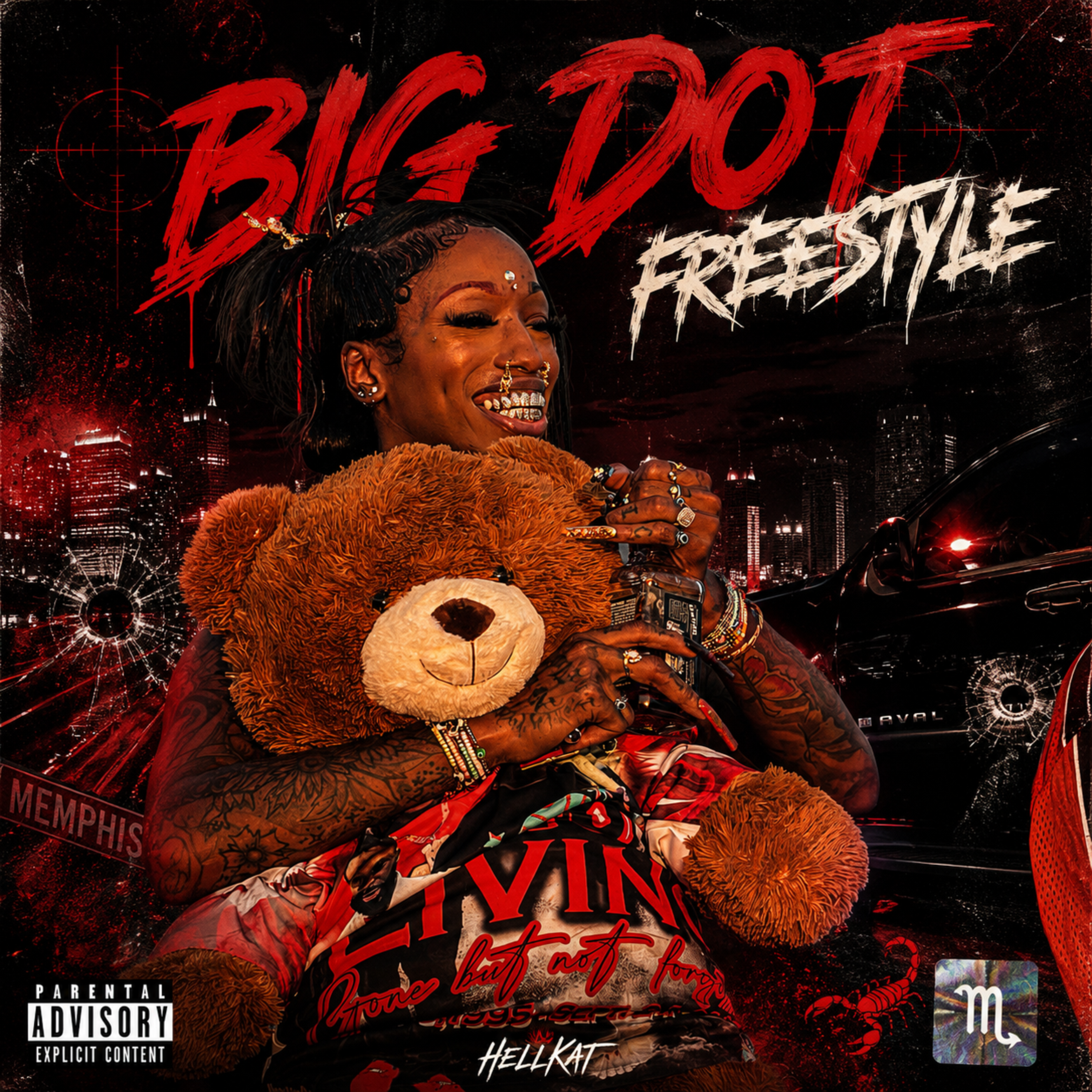BIG DOT FREESTYLE by HELLKAT cover art