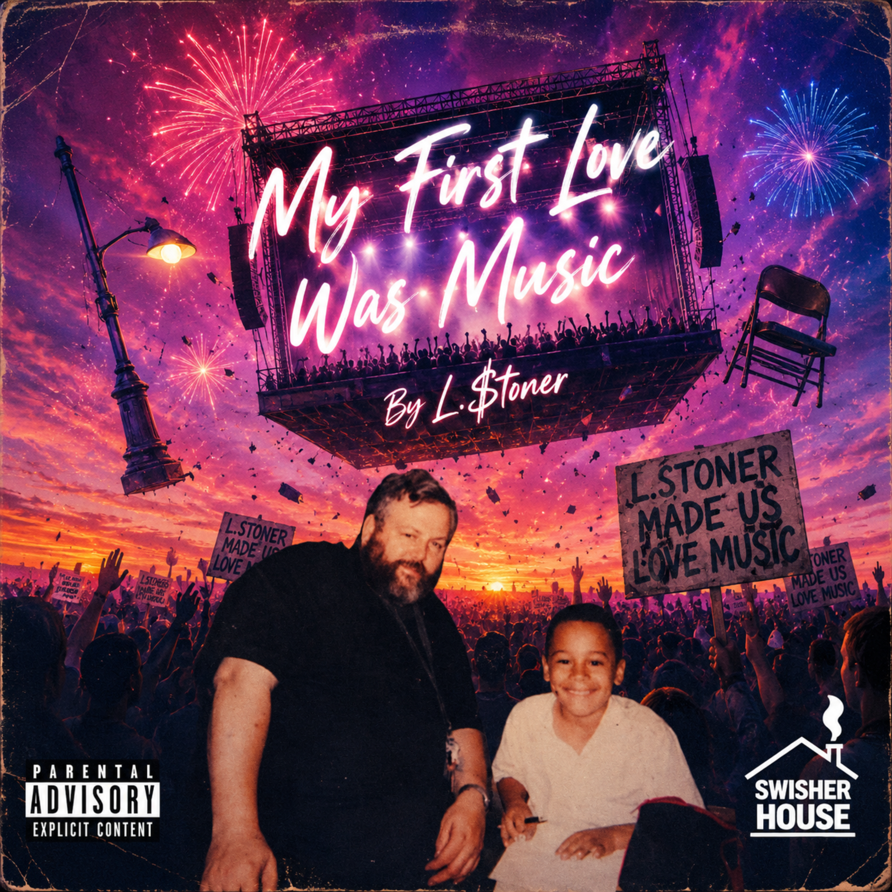 My First Love Was Music by L.Stoner cover art