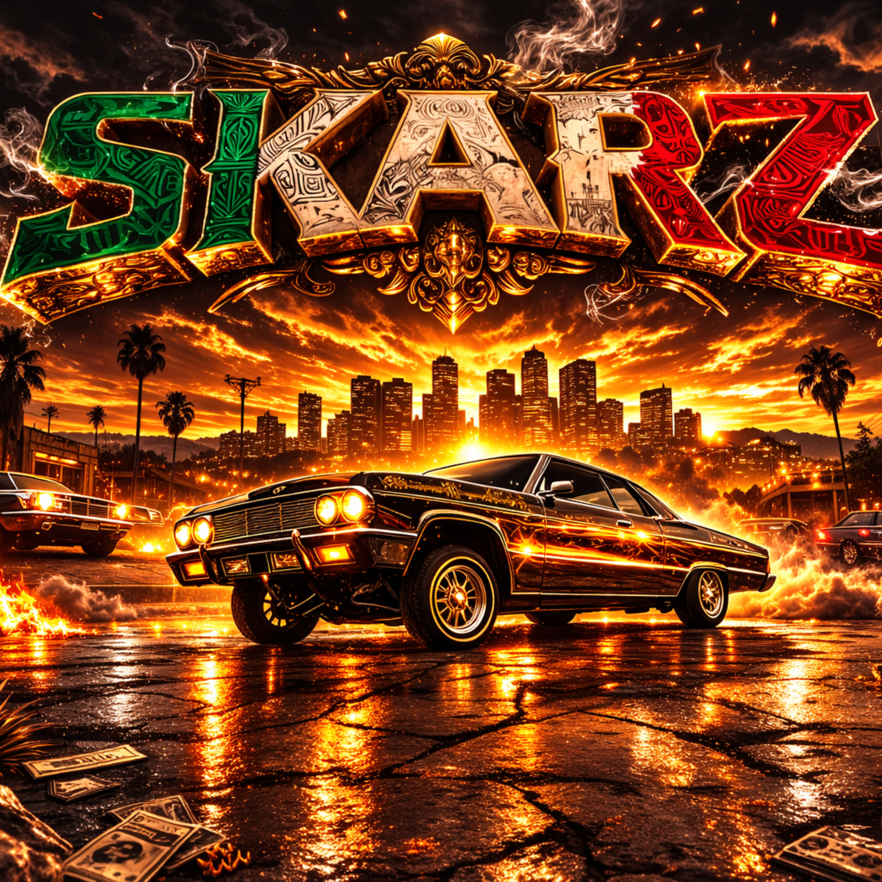Heart full of bullets by skarz cover art