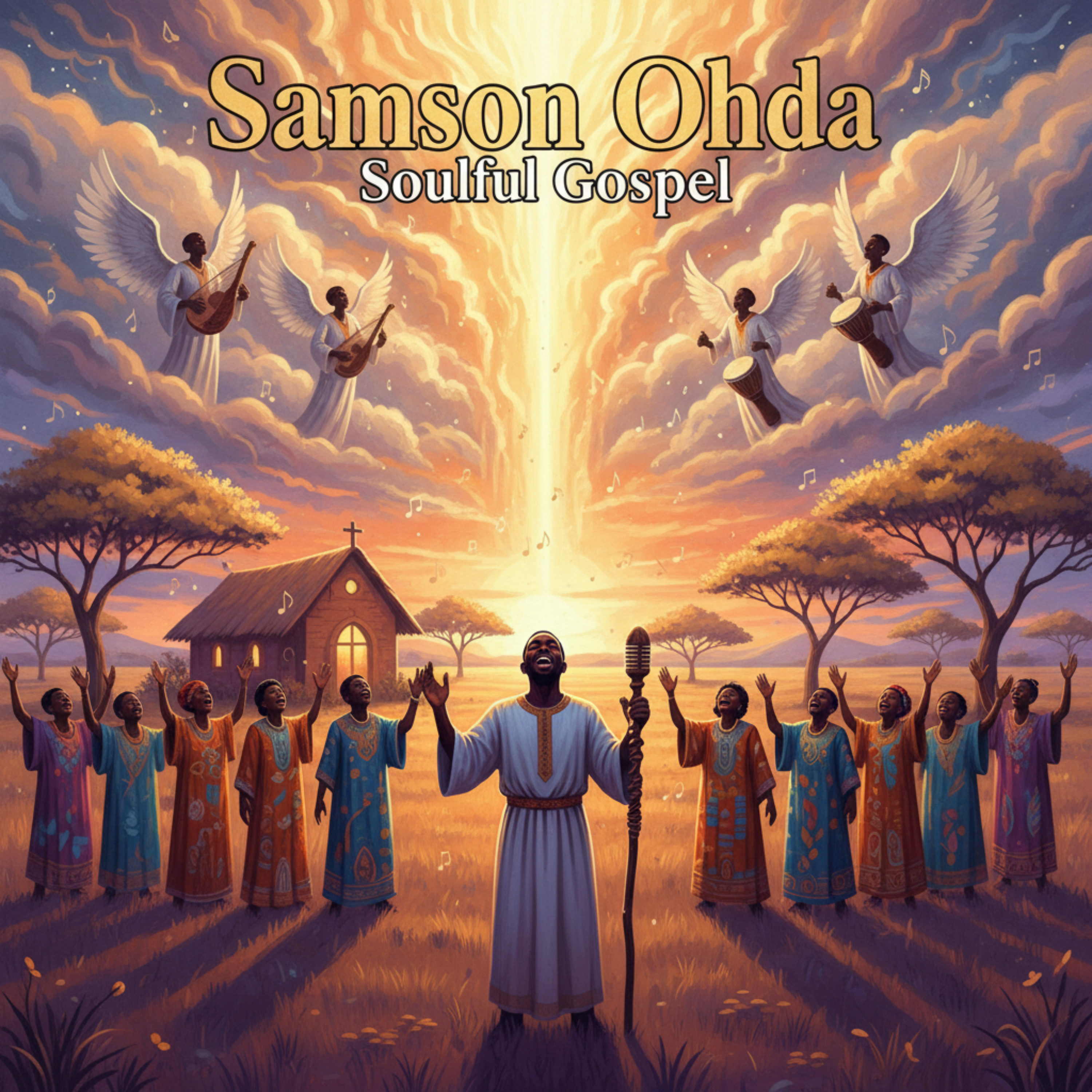 Heaven Meets Africa by Samson Ohda  cover art