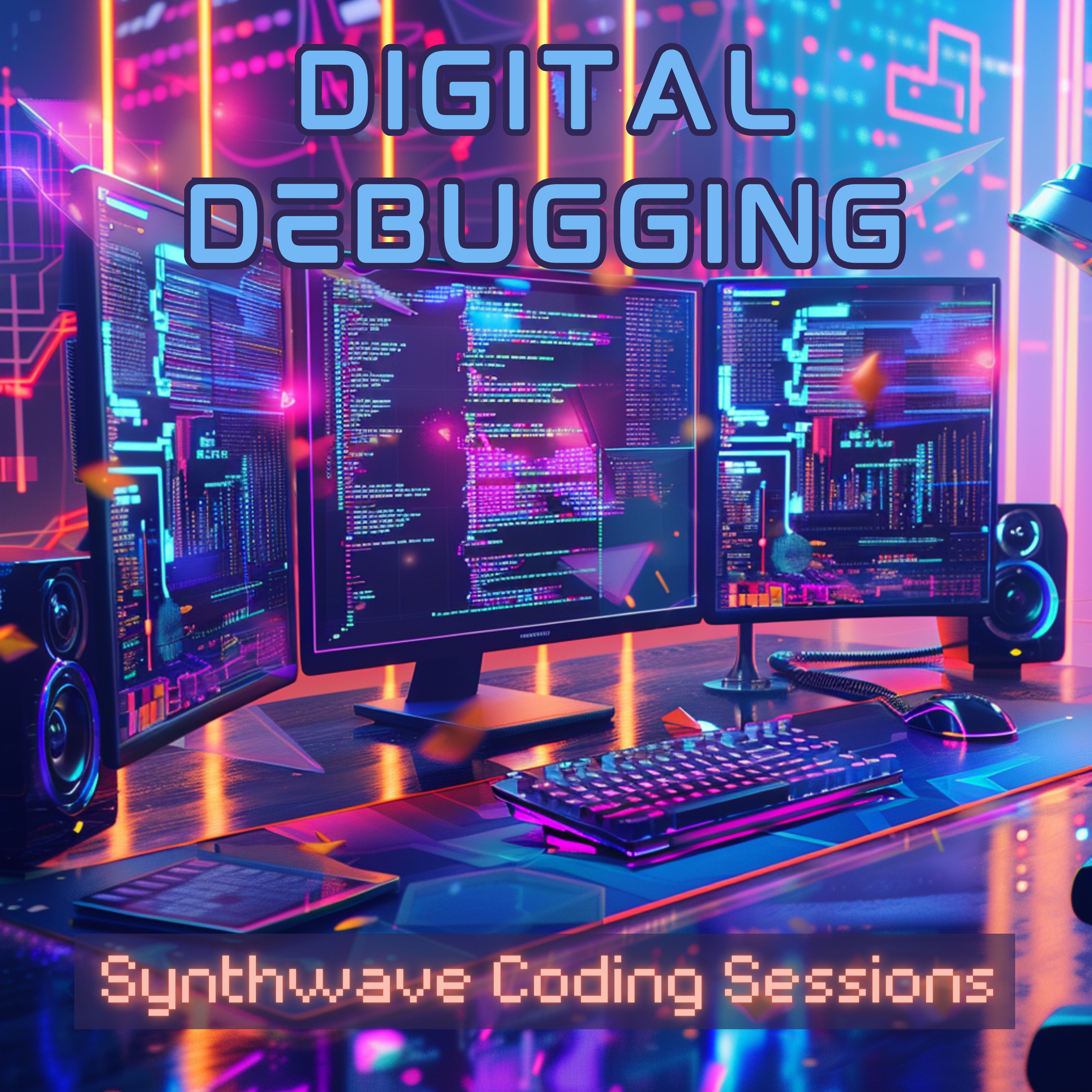 Digital Debugging: Synthwave Coding Sessions artwork