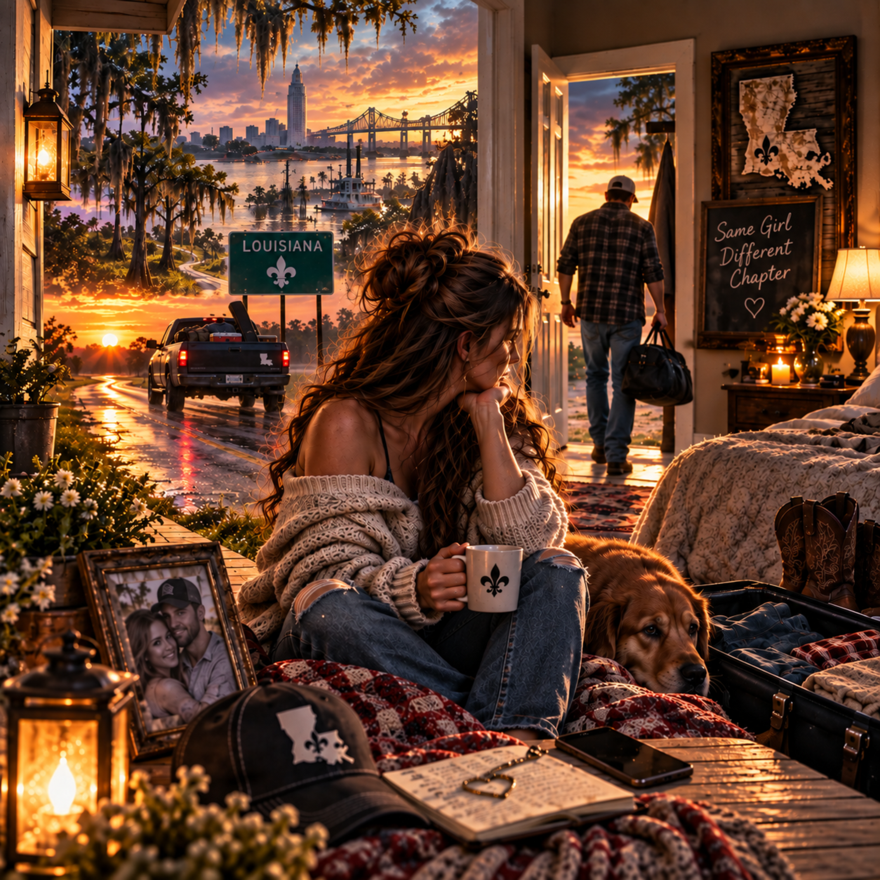 CHOOSING LOUISIANA by Tim Anderson Lyrics cover art