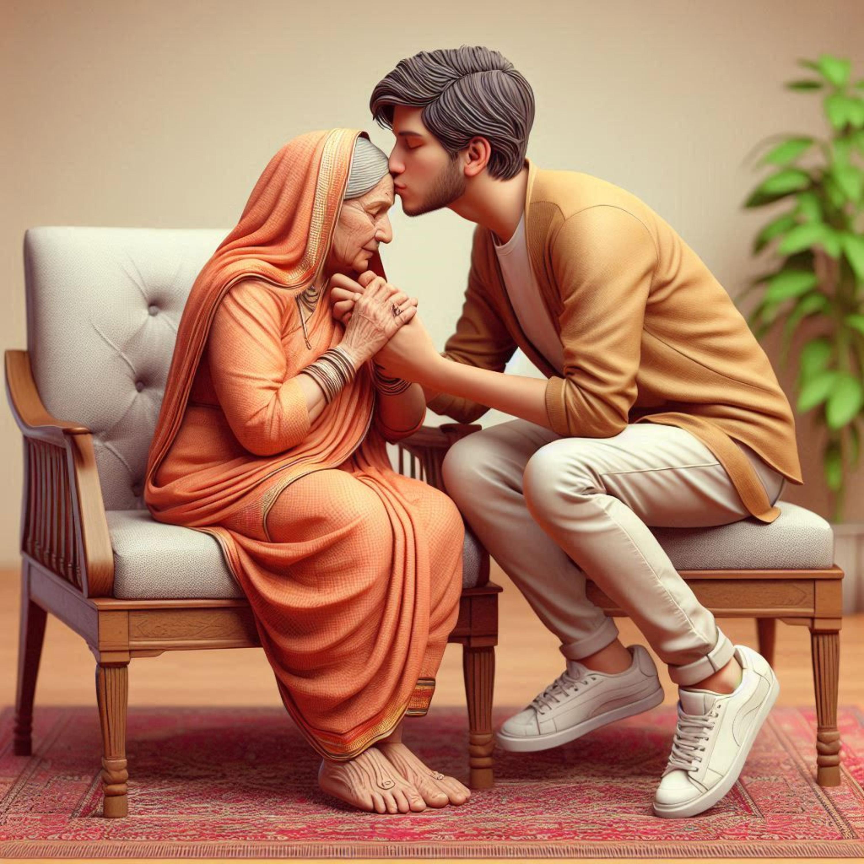 Surga Dibawah Telapak Kaki Emak artwork