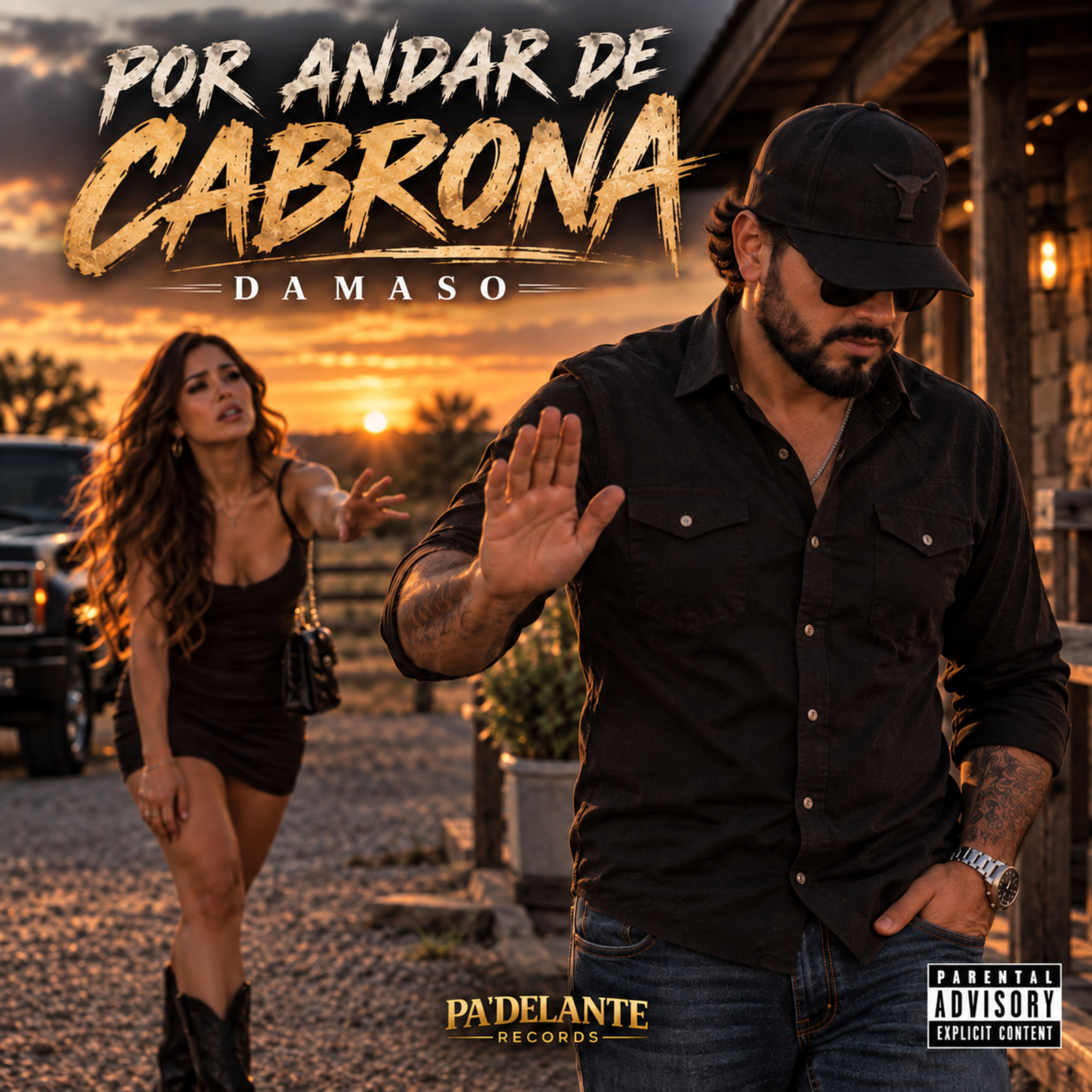 Por Andar De Cabrona by DÁMASO cover art
