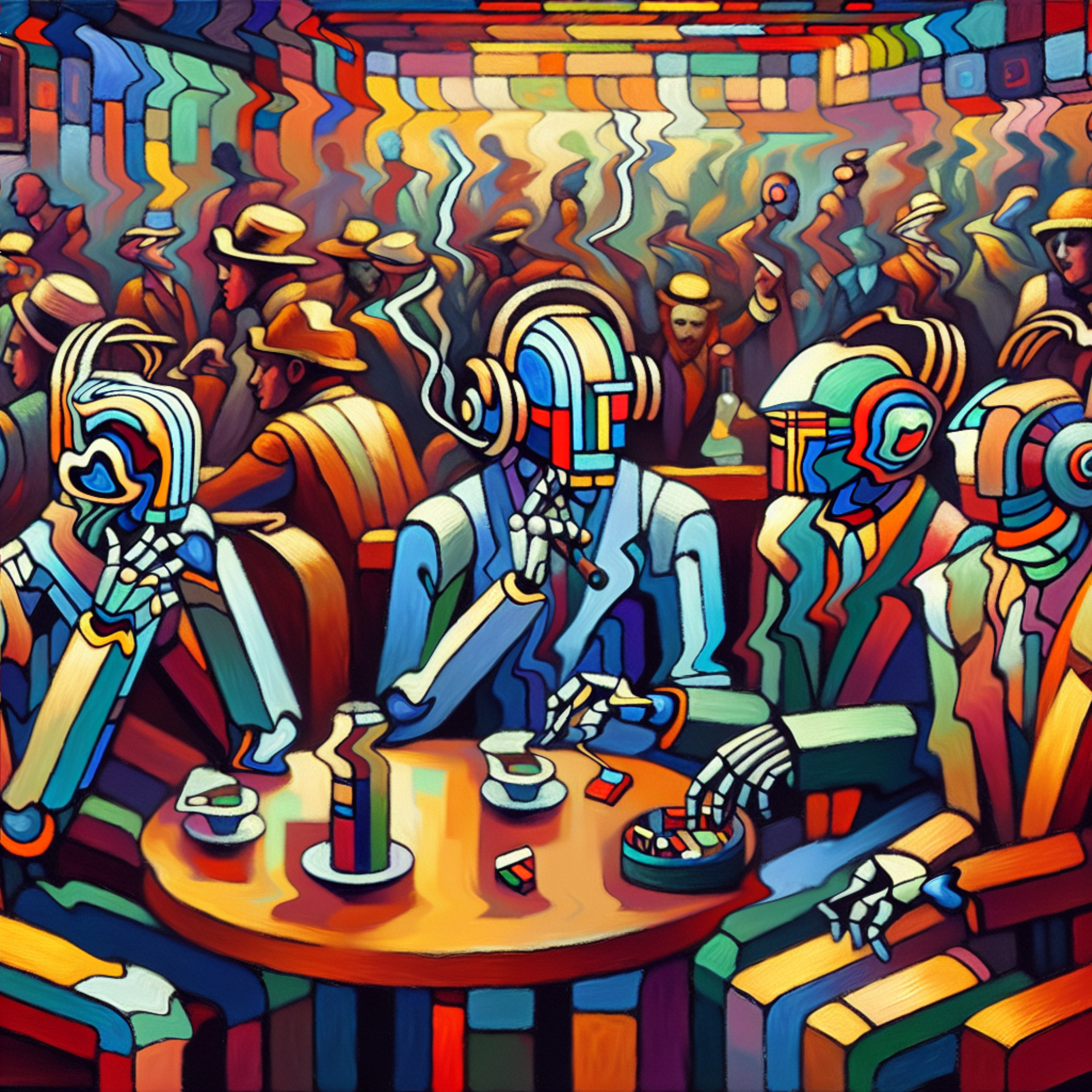 Midnight in Montmartre artwork