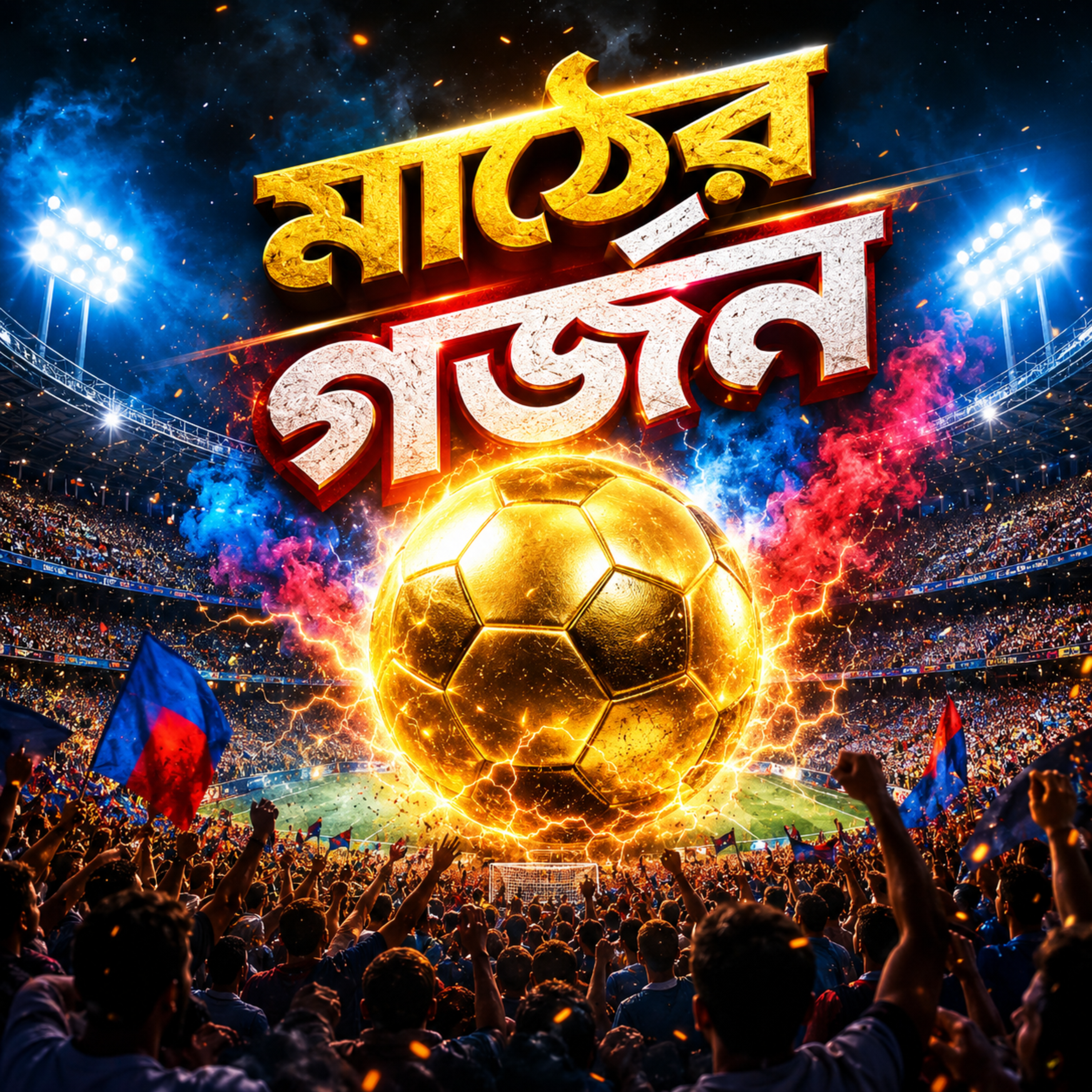 মাঠের গর্জন (Maather Gorjon) by Rabiul Karim cover art