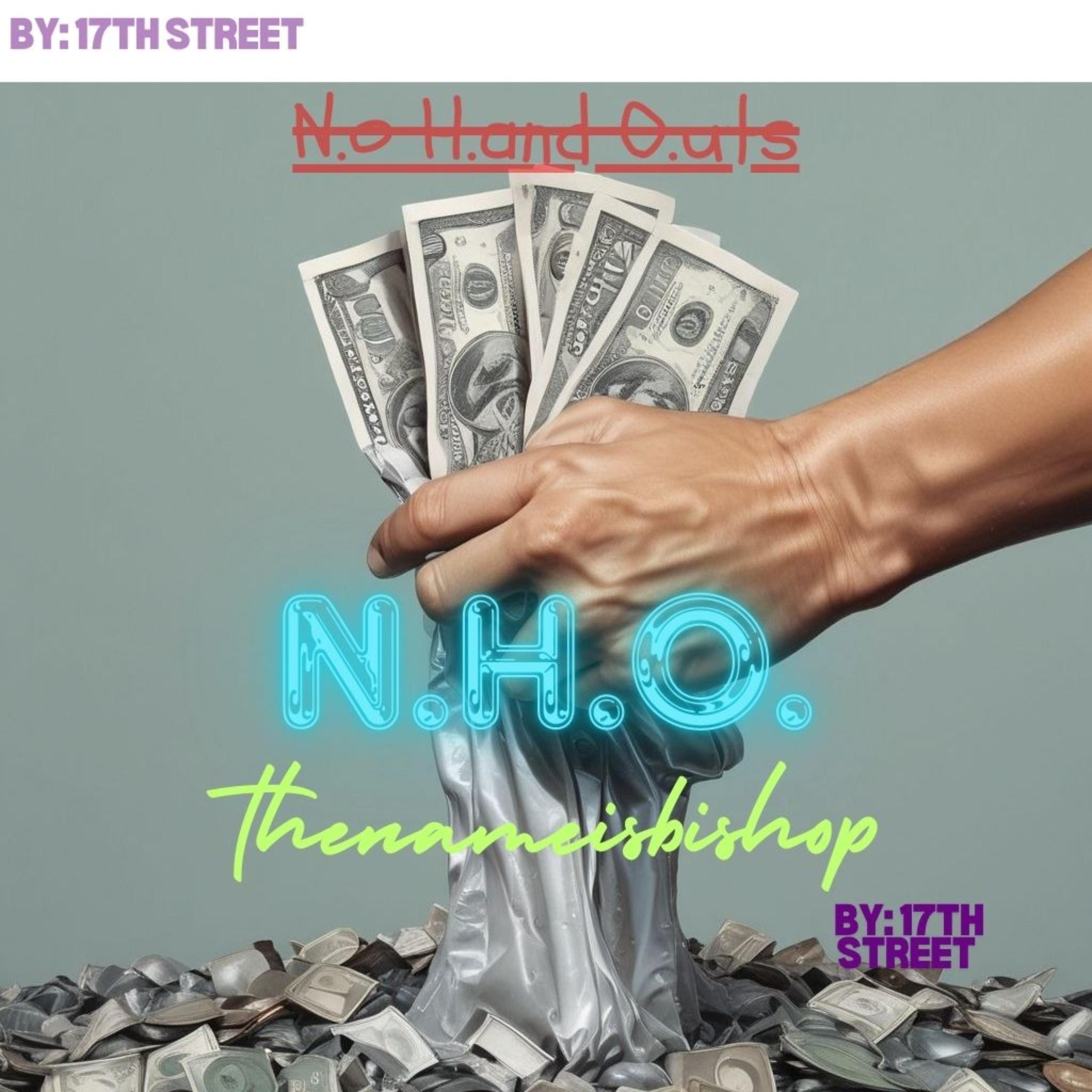 NO HAND OUTS artwork