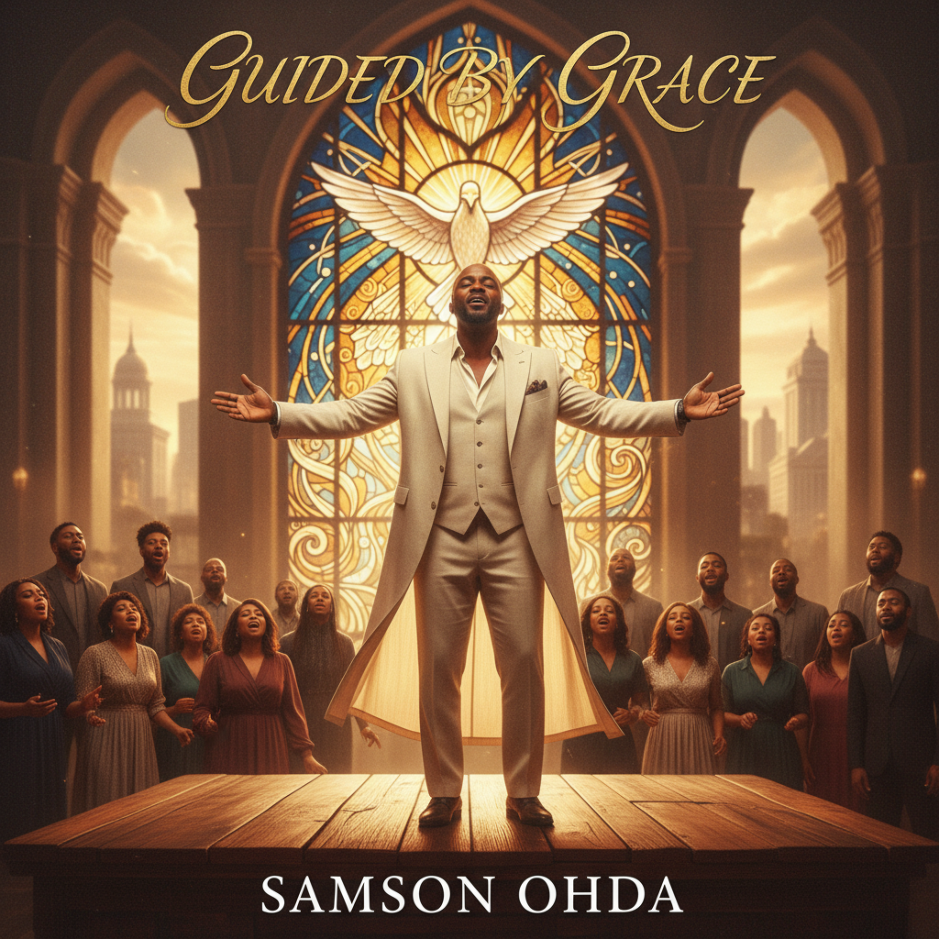 Guided By Grace by Samson Ohda  cover art