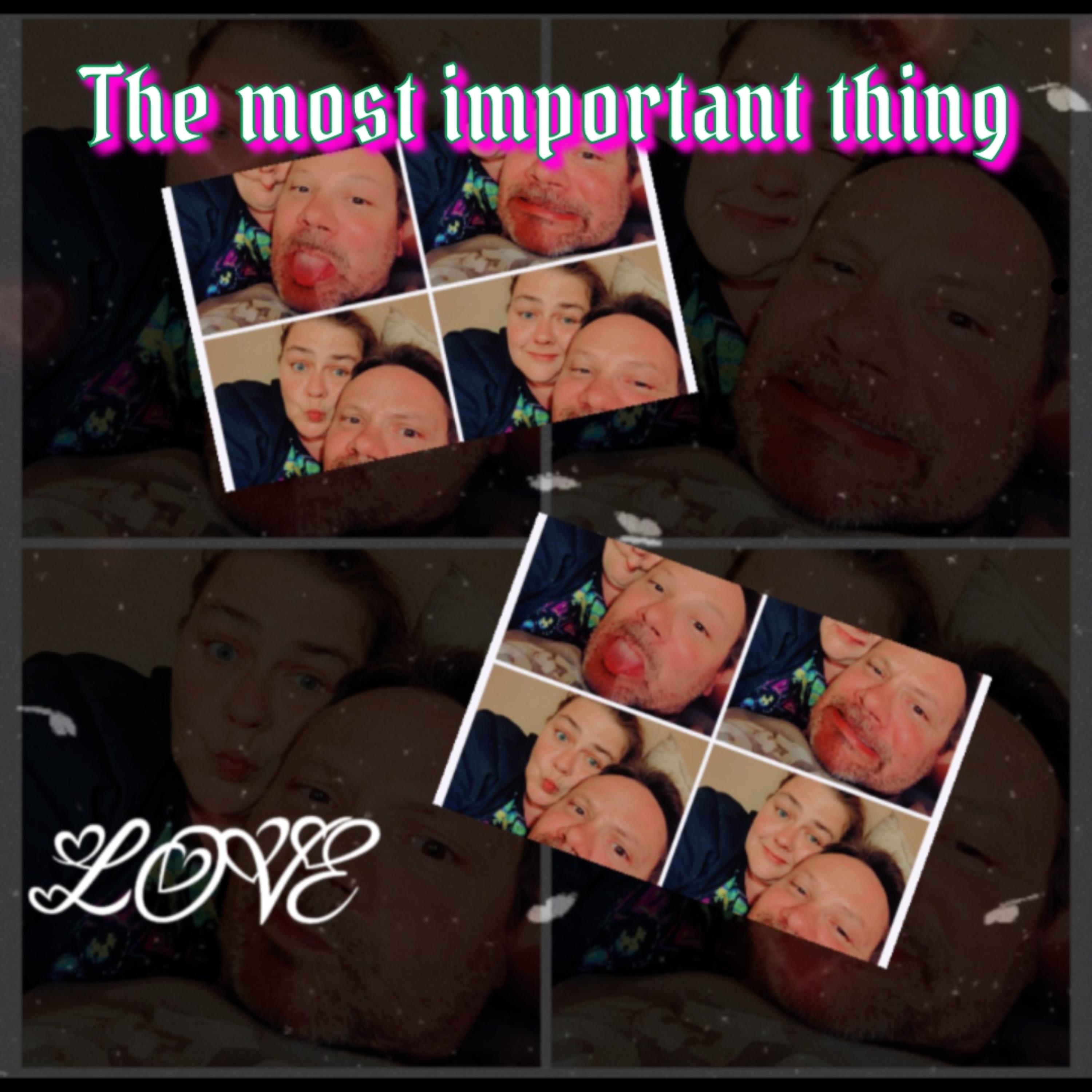 The most important thing Love artwork