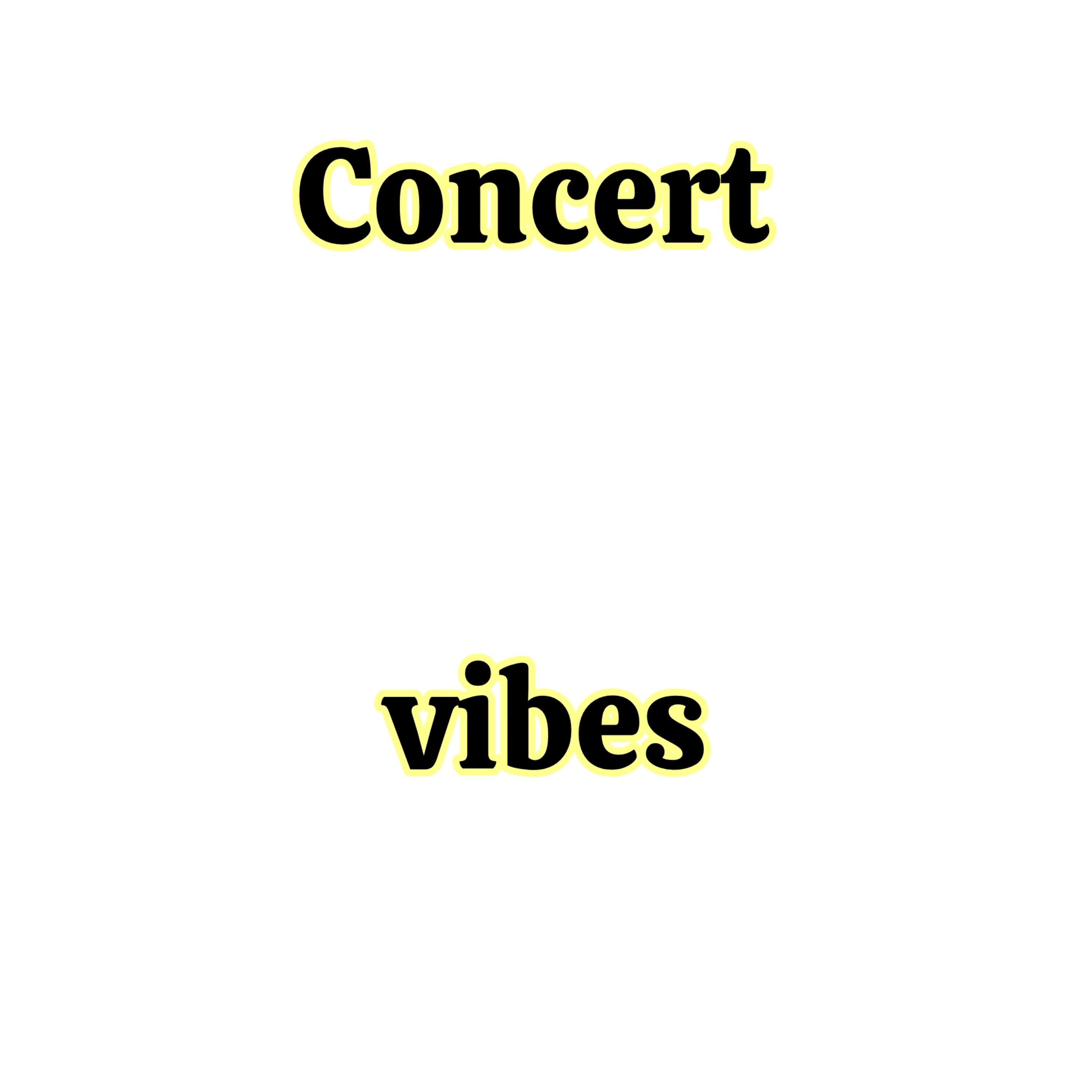 Concert vibes artwork