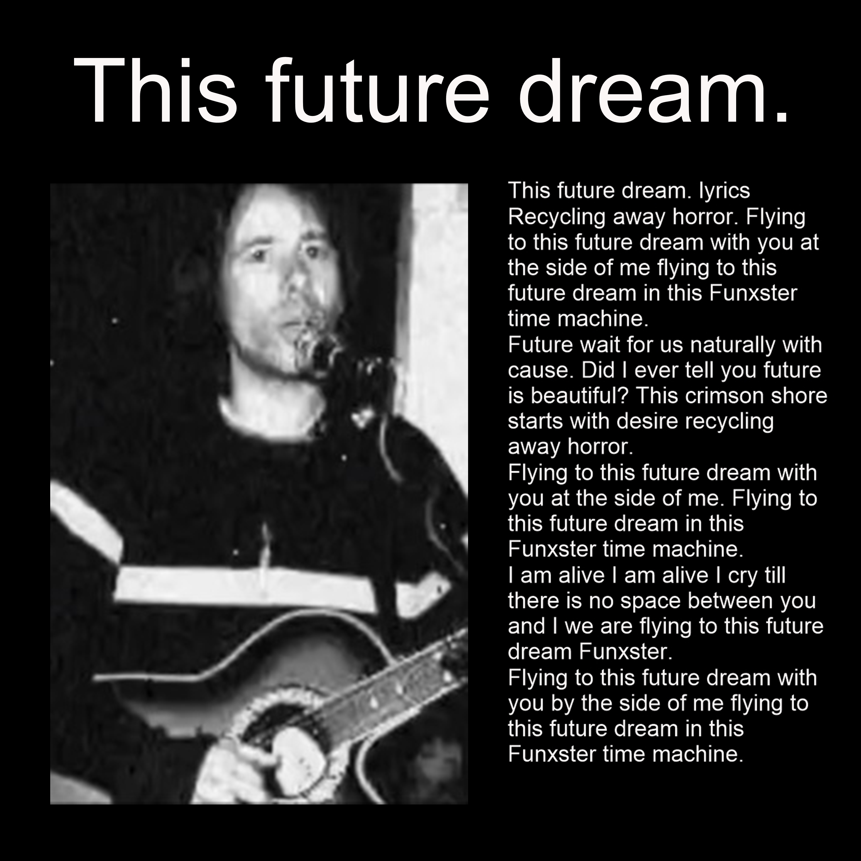 This future dream. artwork