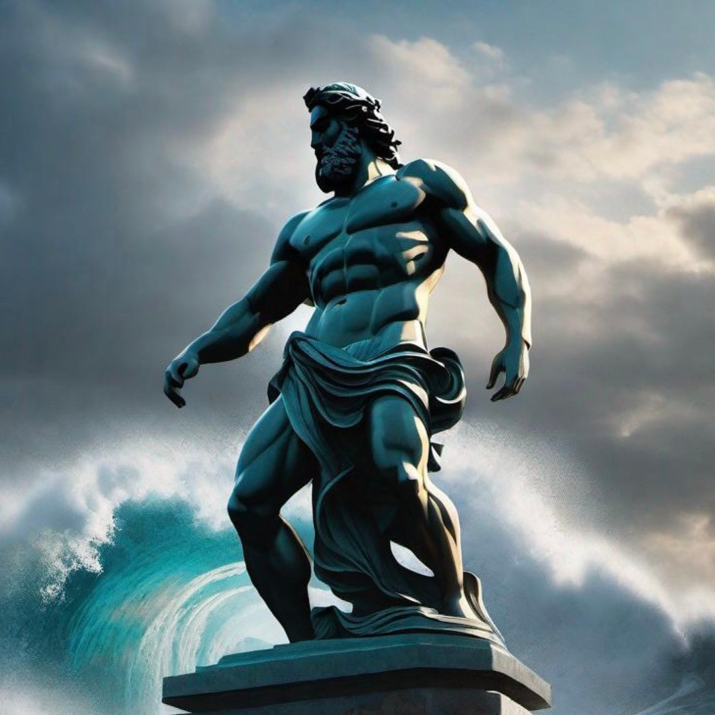 I AM THE DRIP LORD POSEIDON artwork