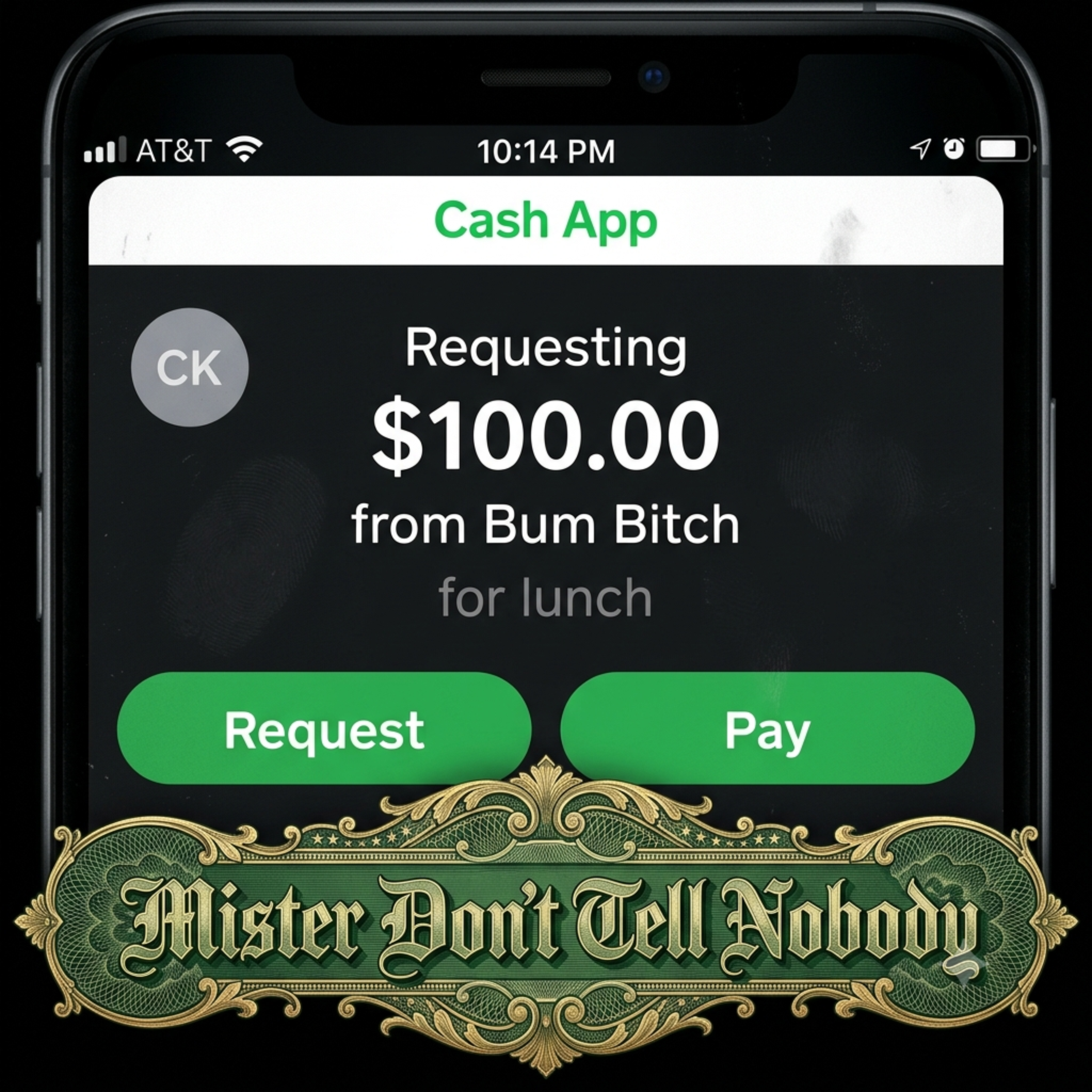 Bum Bitches by Mister Dont Tell nobody cover art