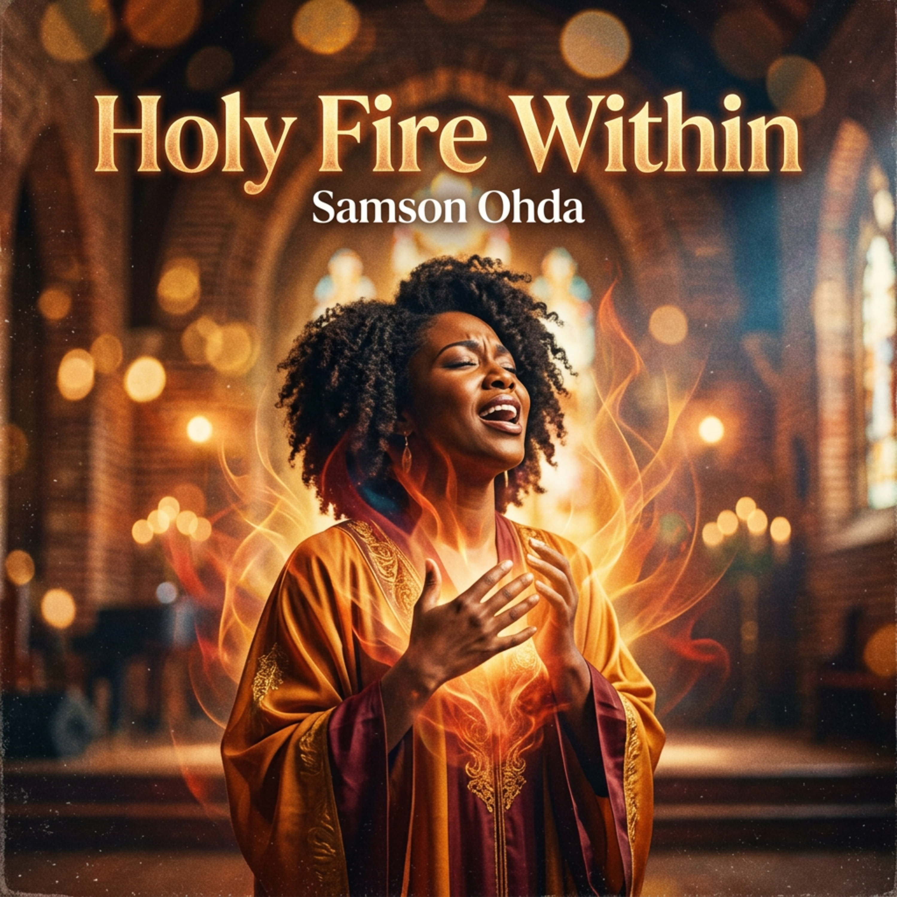 Holy Fire Within by Samson Ohda  cover art