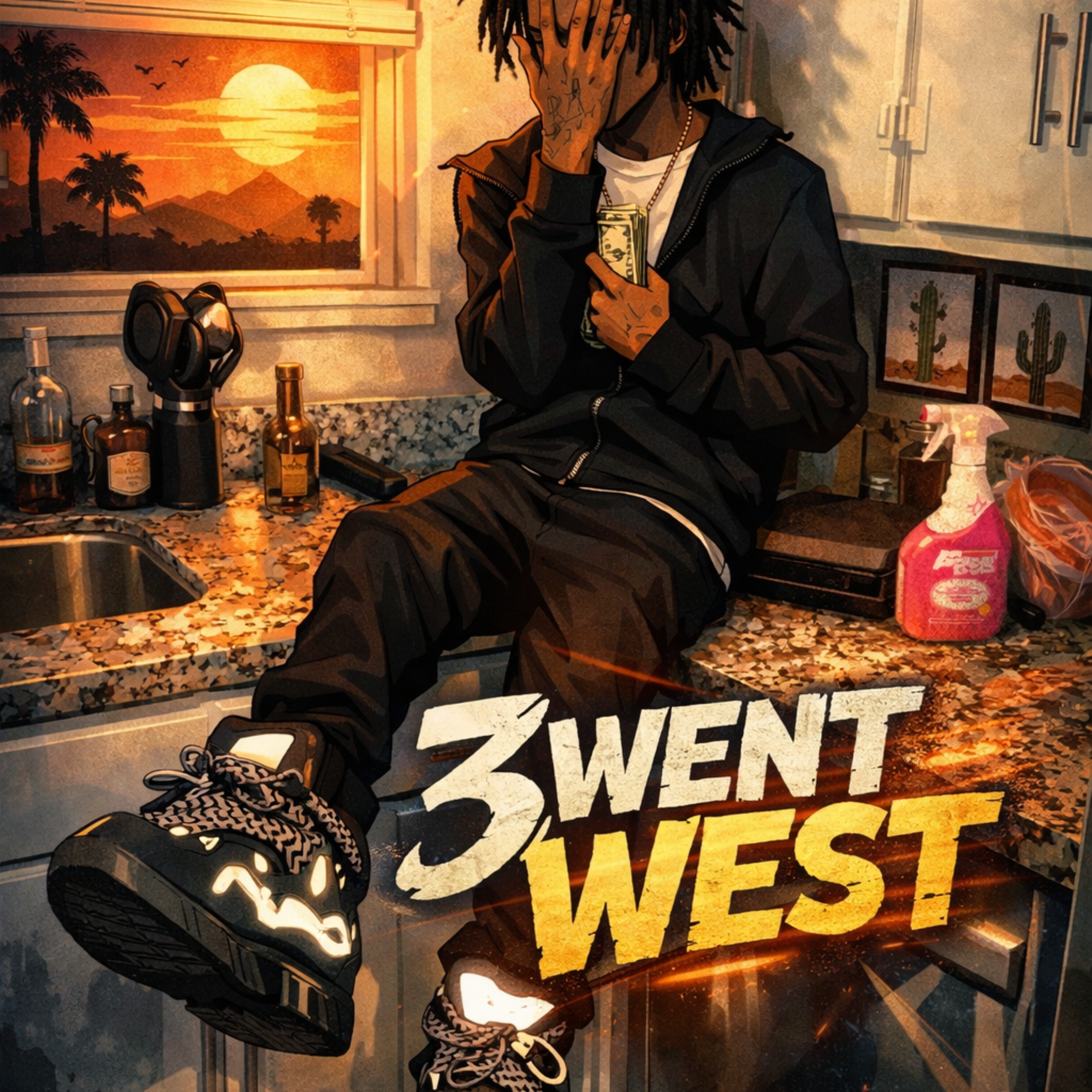 3 Went West artwork