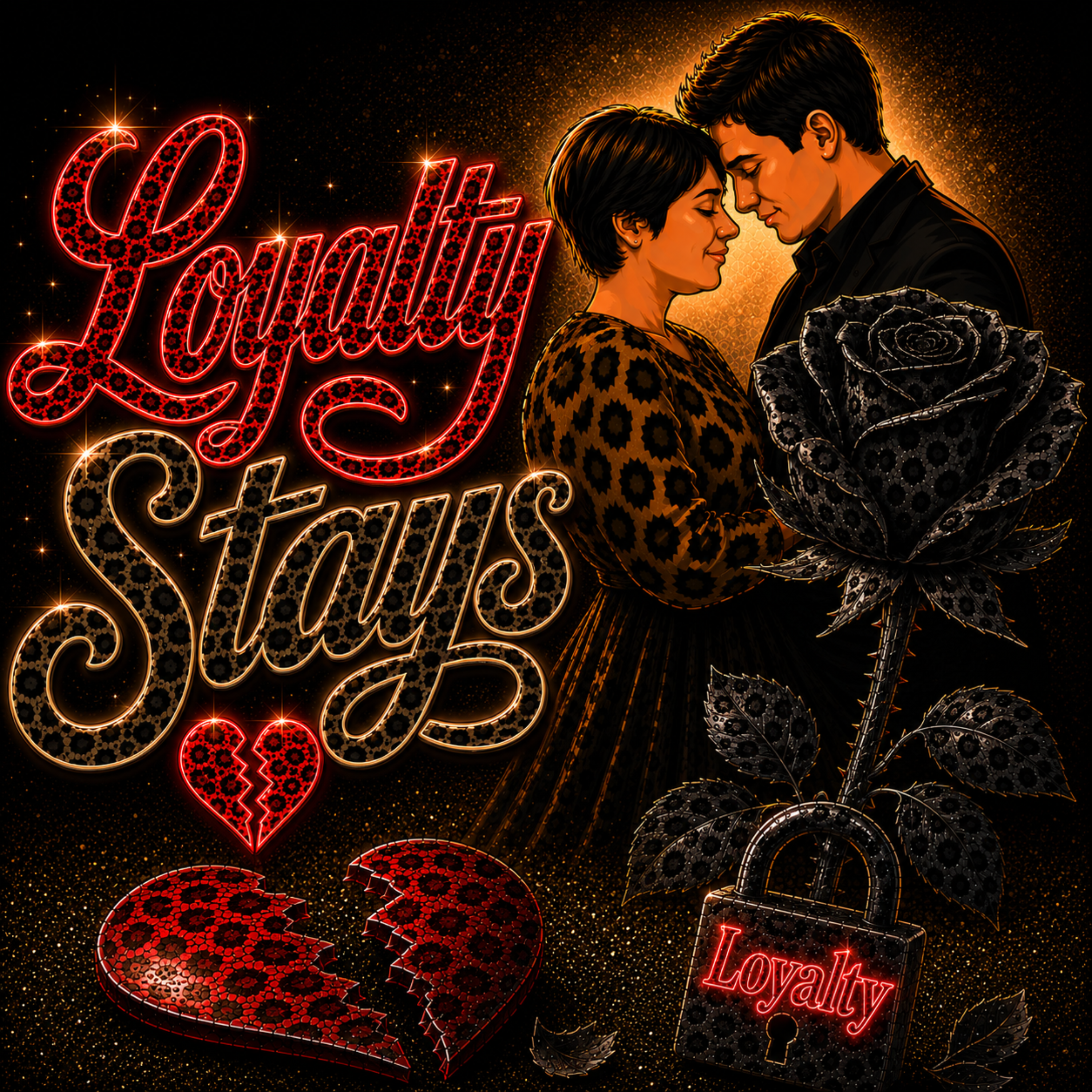 Loyalty Stays by glow flower cover art