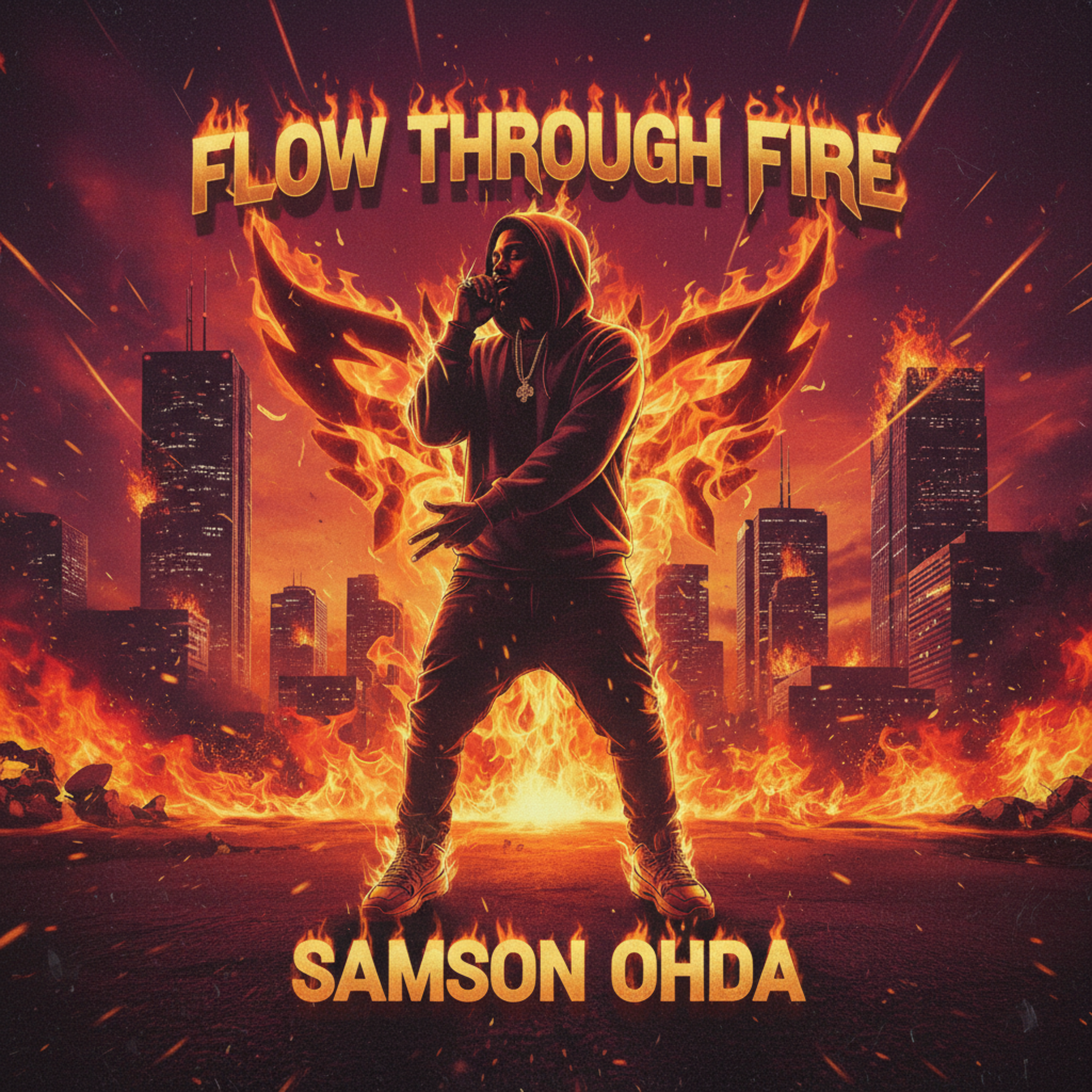 Flow Through Fire by Samson Ohda  cover art