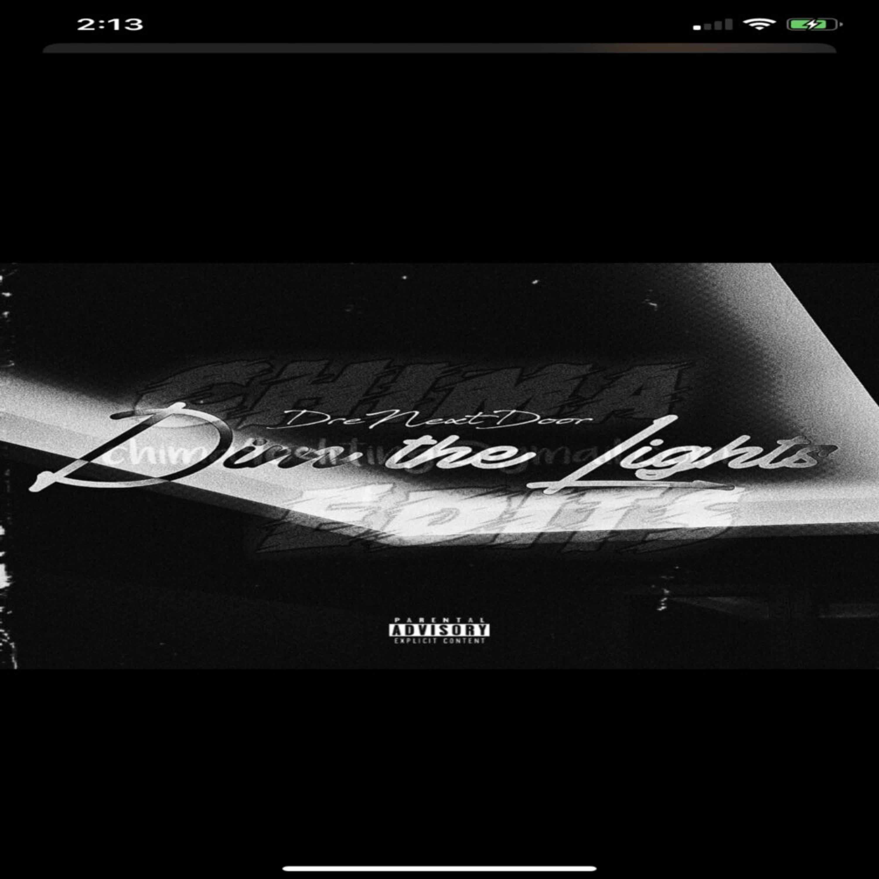 Dim The Lights artwork