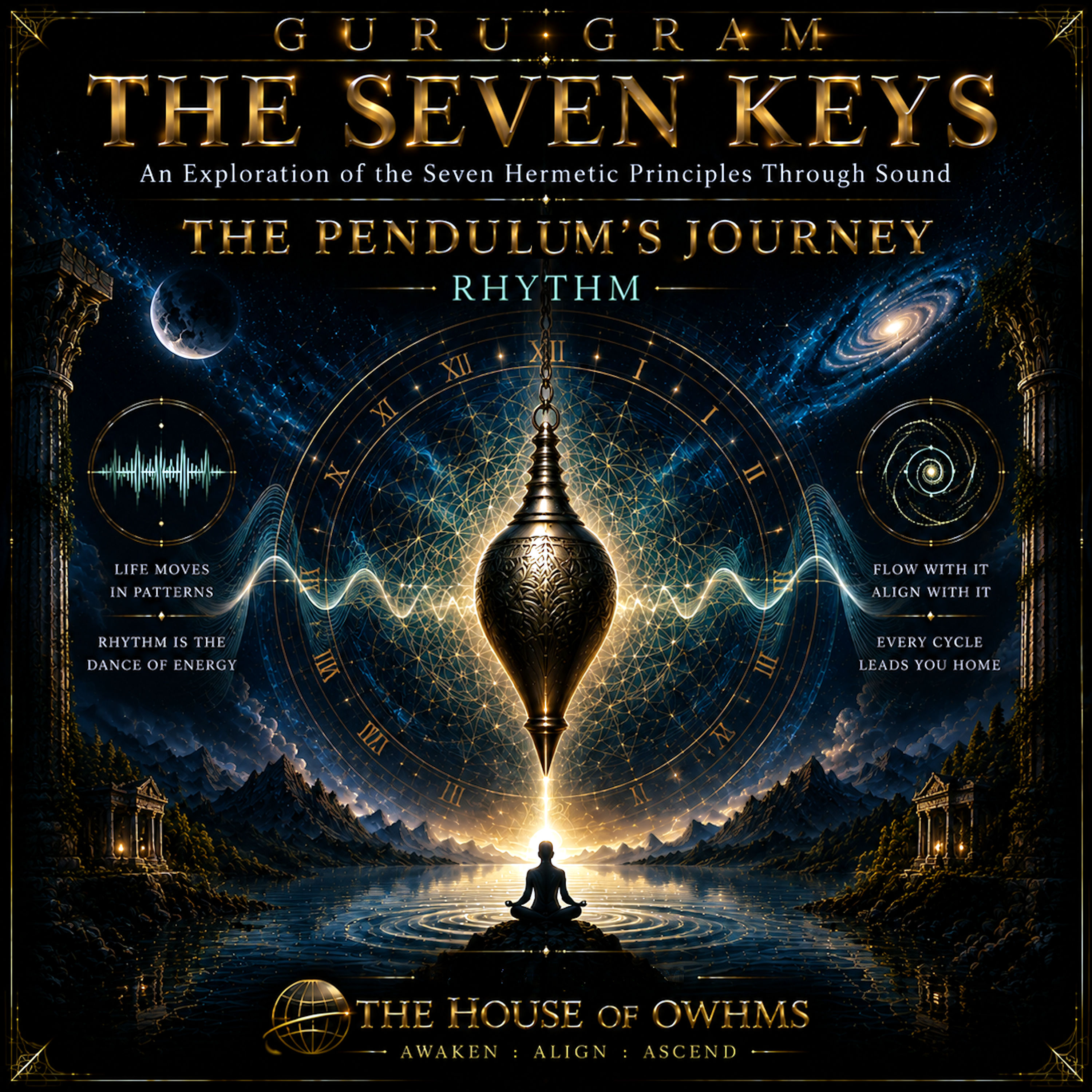 RHYTHM ~ The Pendulum's Journey ~ THE SEVEN KEYS by GURUGRAM cover art