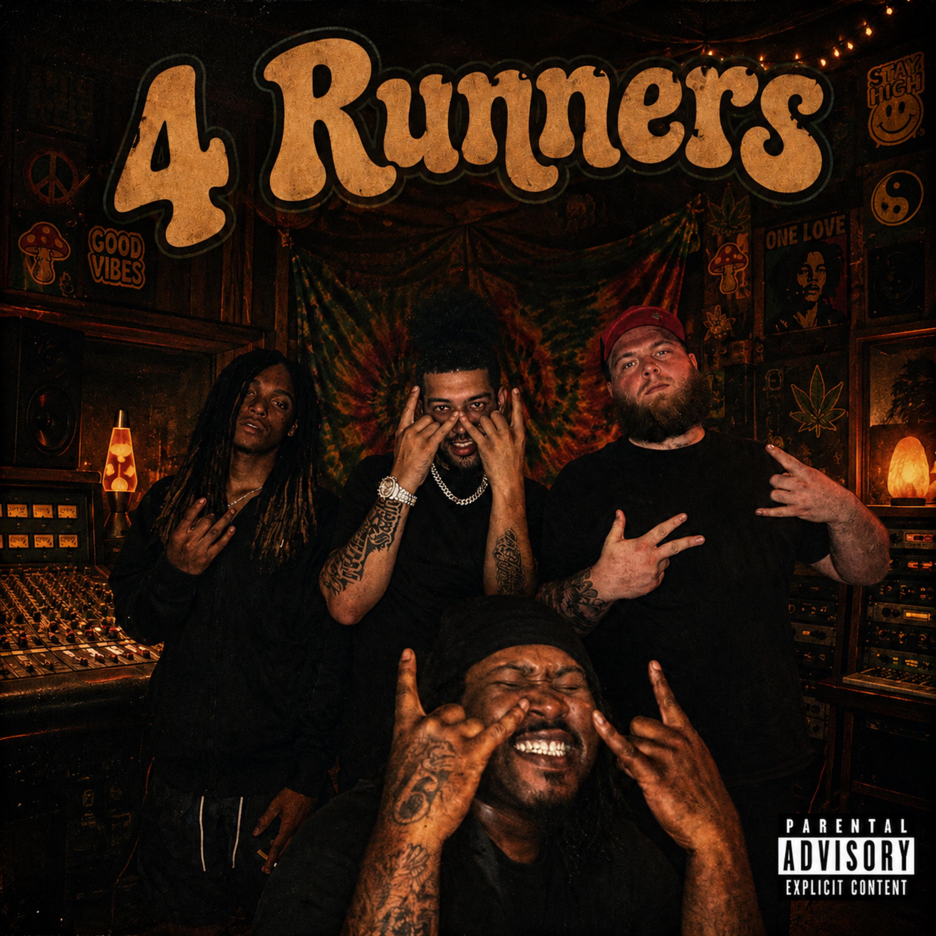 4 Runners (How Many ?) by HXPSTER KENNI cover art