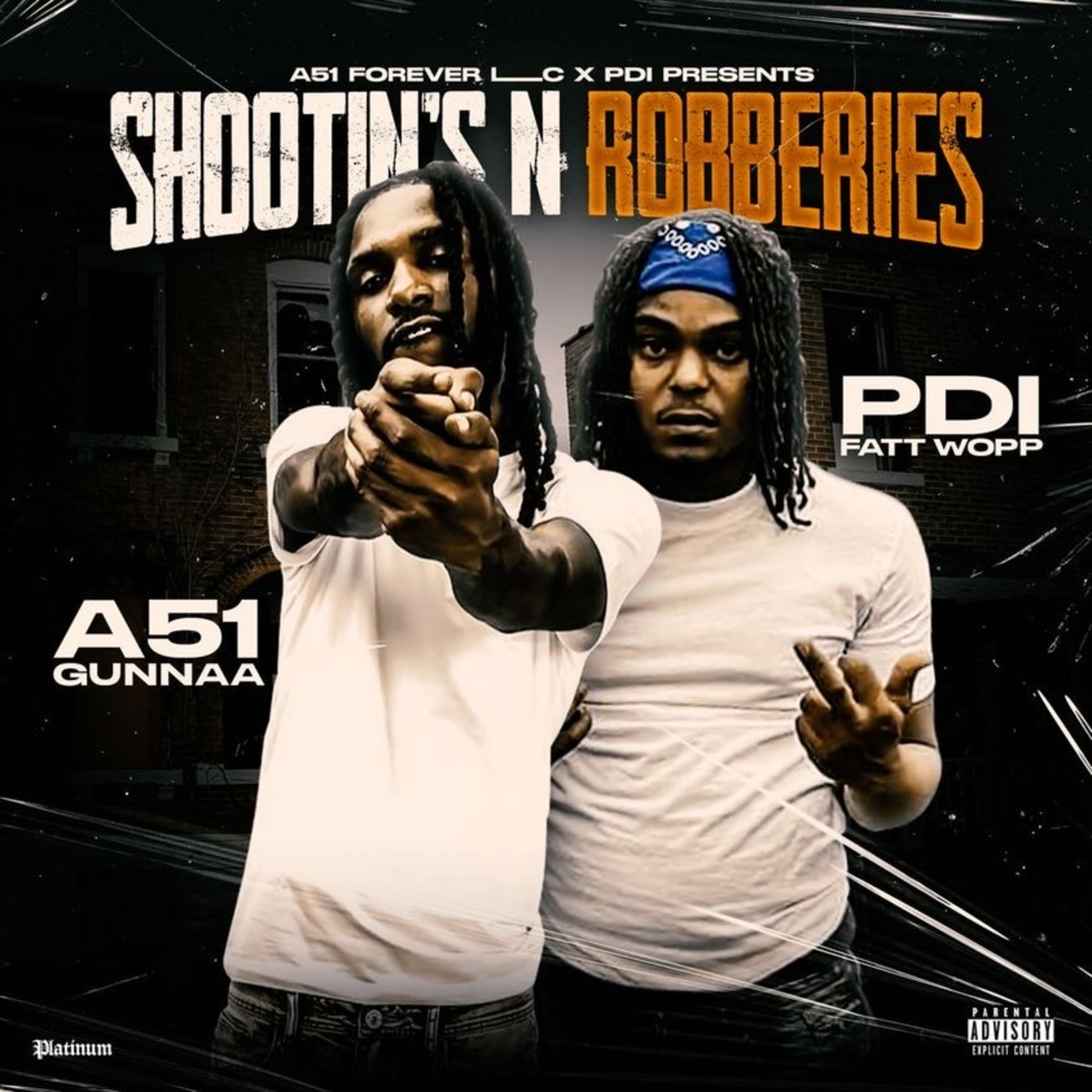 Shootin's & Robberies artwork