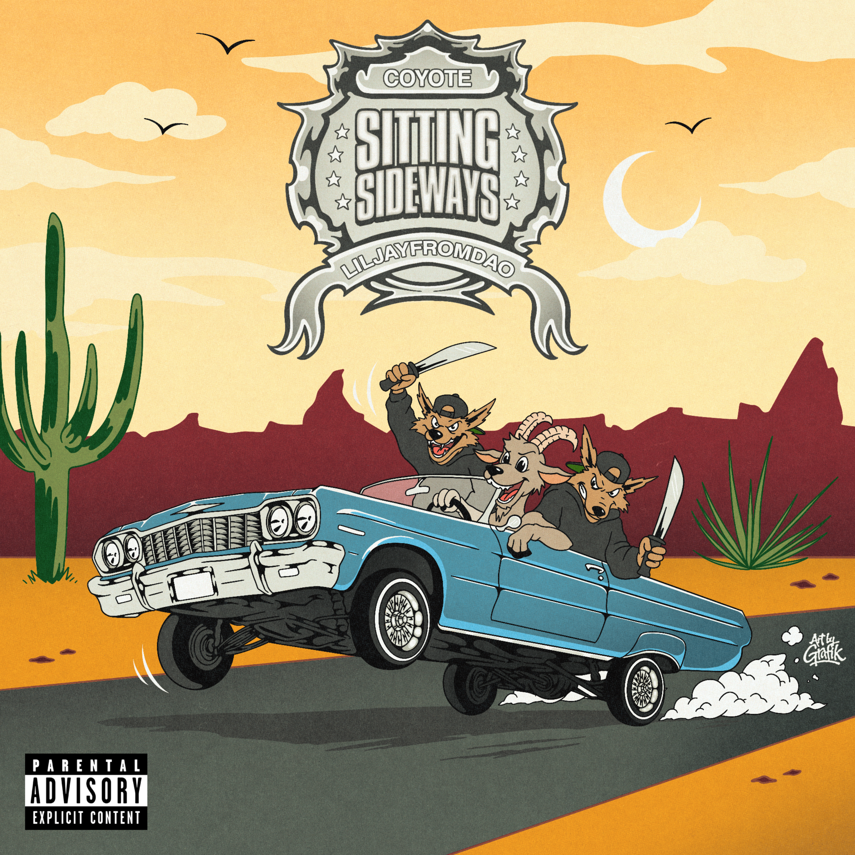 Sittin Sidewayz by LiljayfromdaO cover art