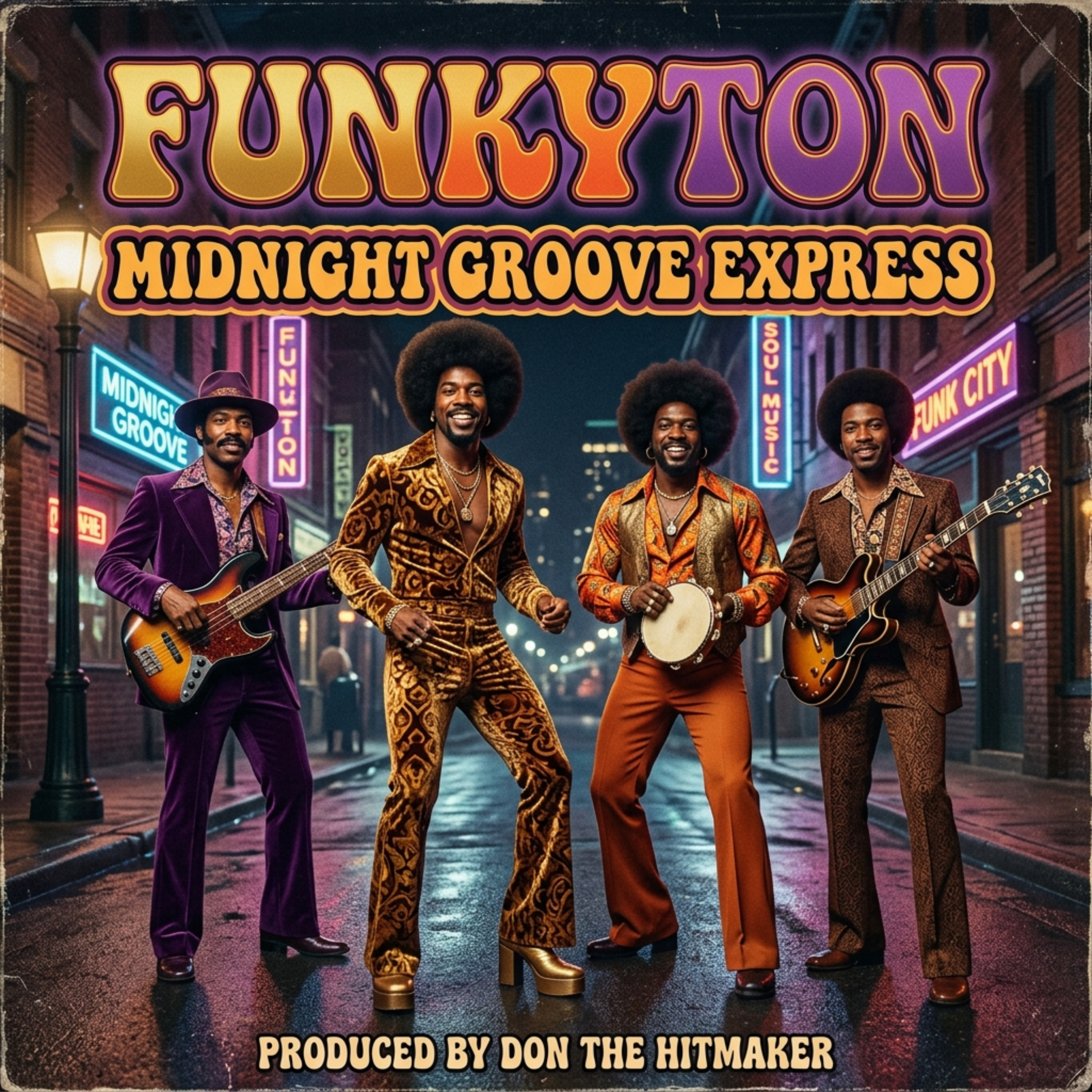 Funkyton Midnight Groove Express artwork