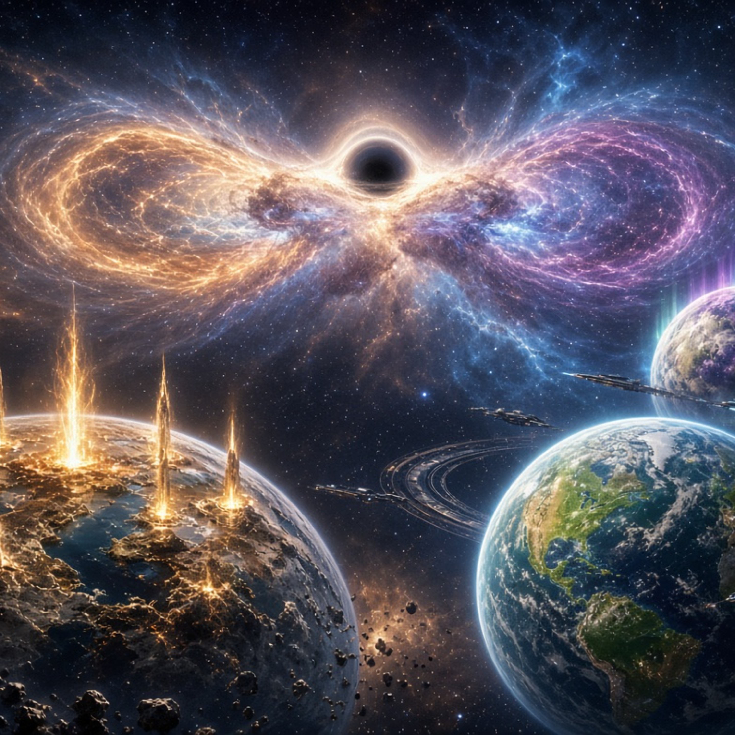 Terraforming Planets on Alcyoneus by CosmicBeyond cover art