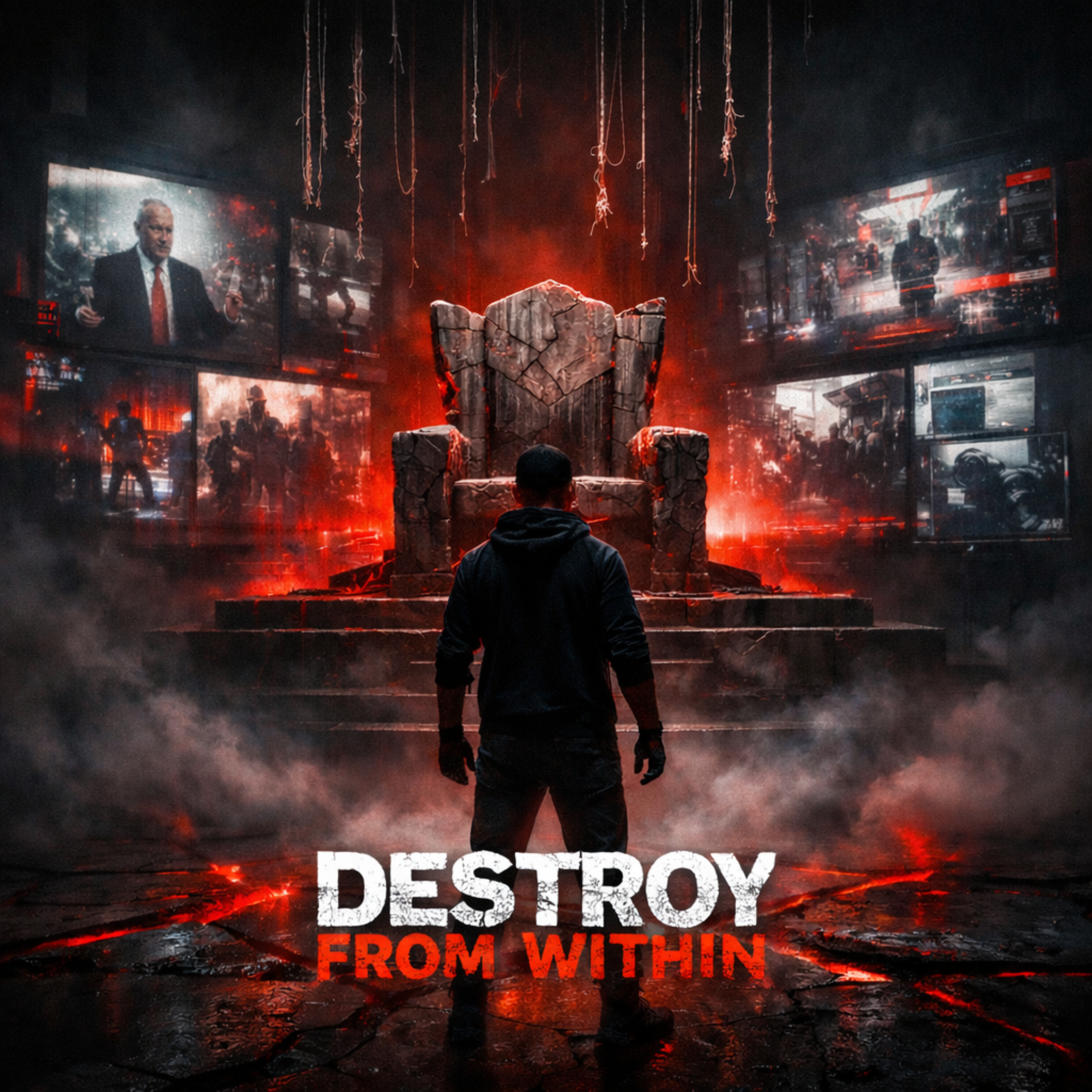 Destroy from within artwork