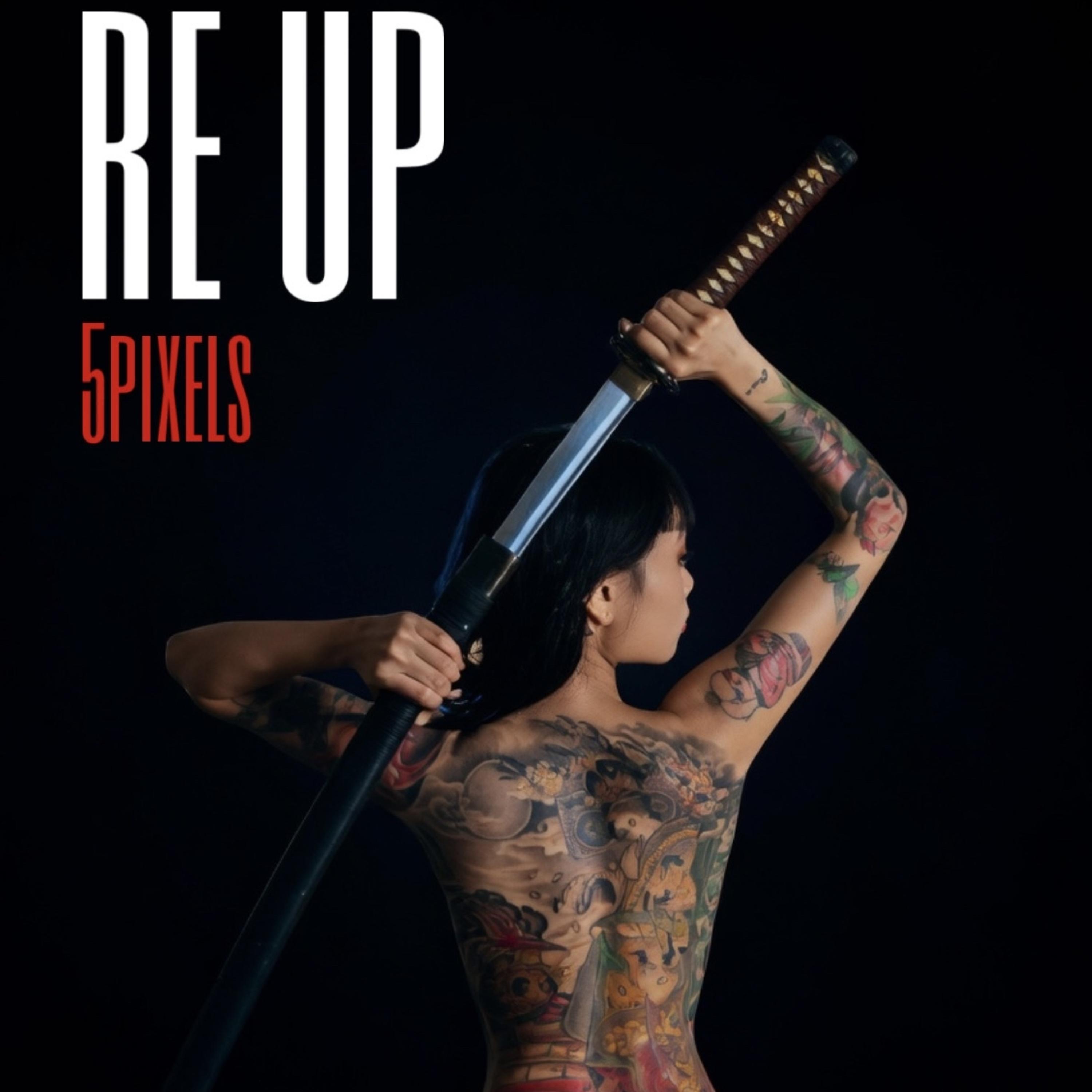 re up by 5pixels cover art