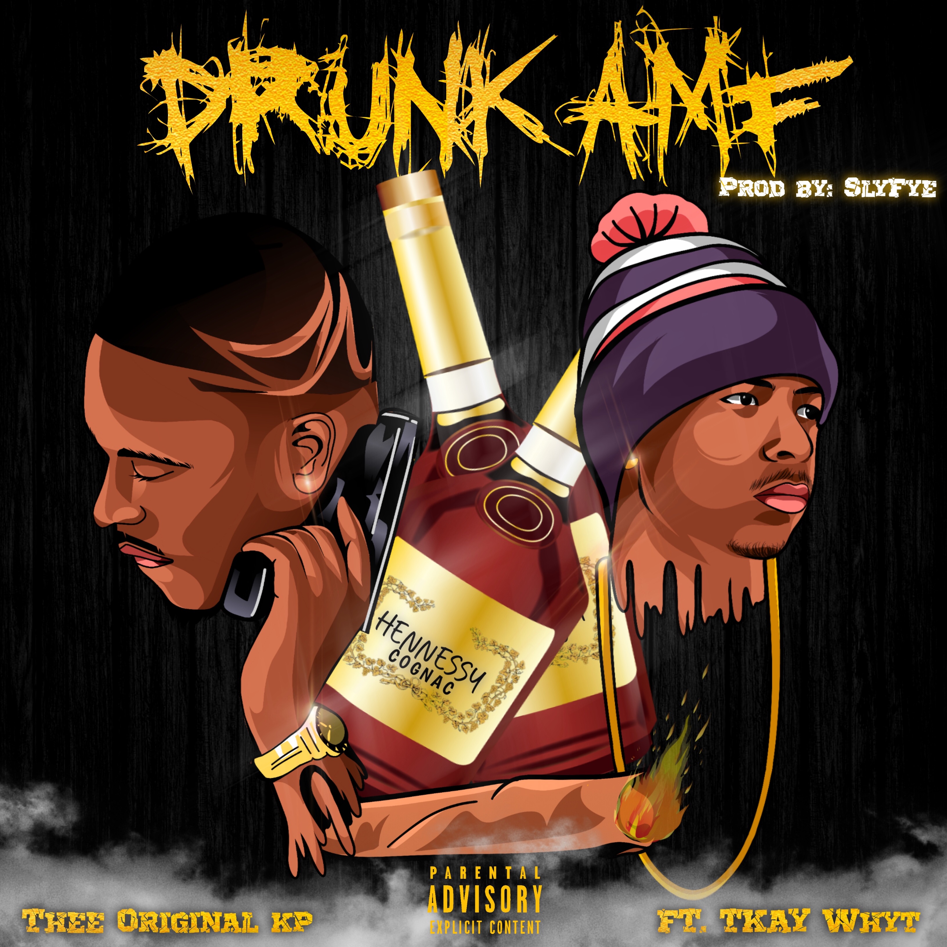 Drunk AMF by Thee Original KP cover art