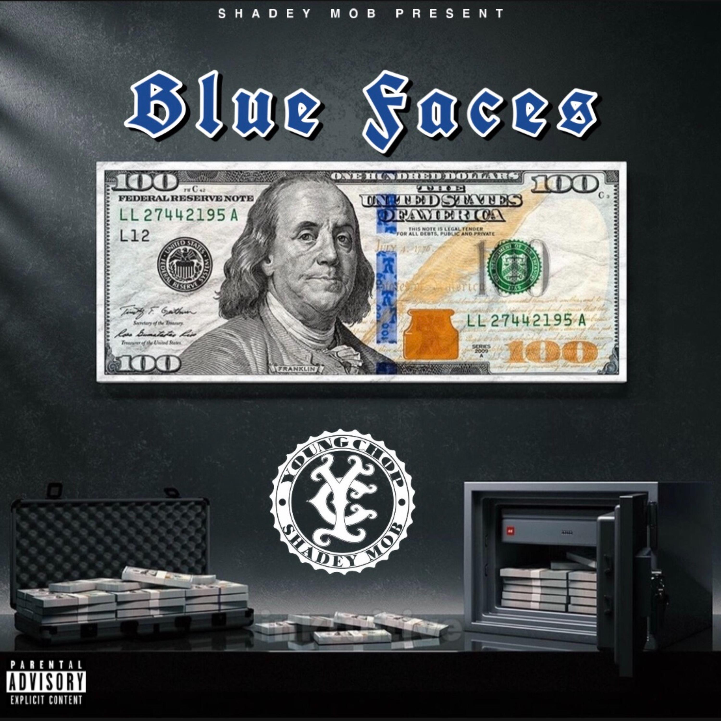 Blue Faces artwork