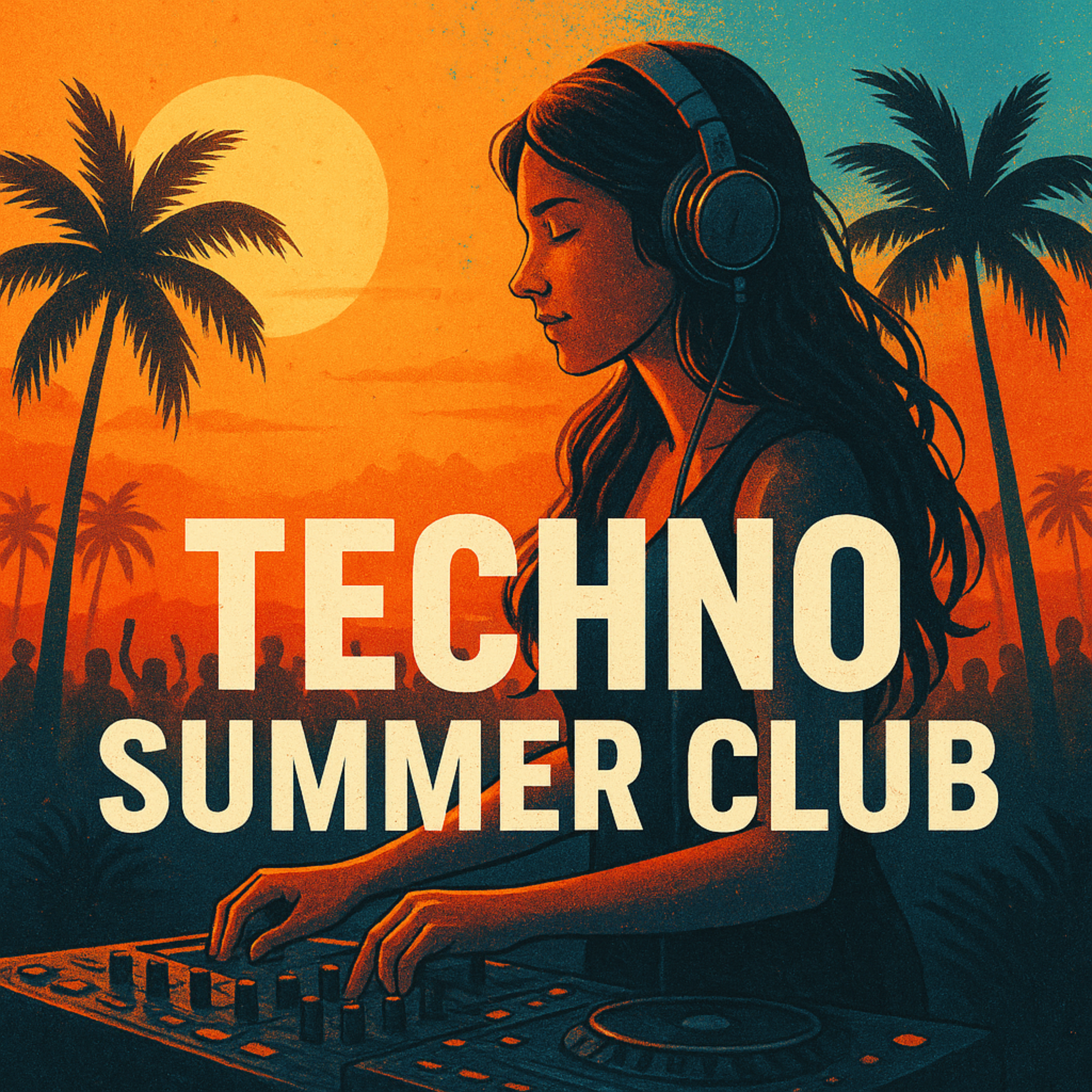 TECHNO SUMMER CLUB artwork