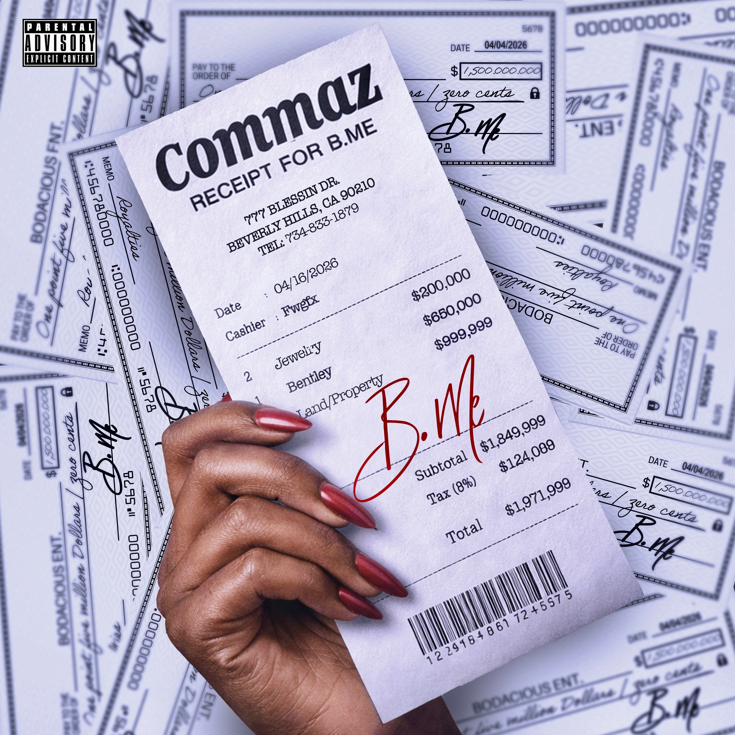 Commaz by B.Me cover art