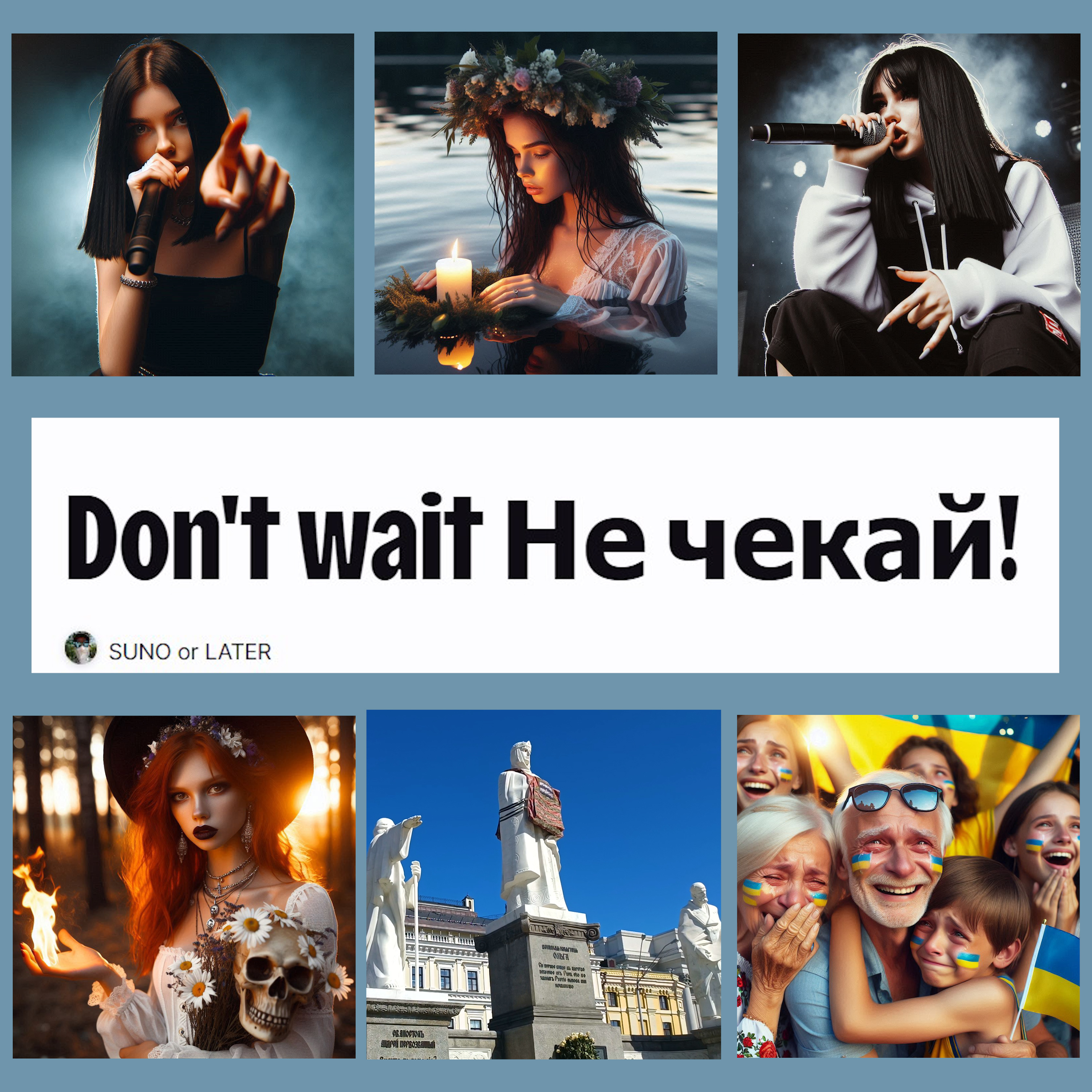 Don't Wait Не чекай! artwork