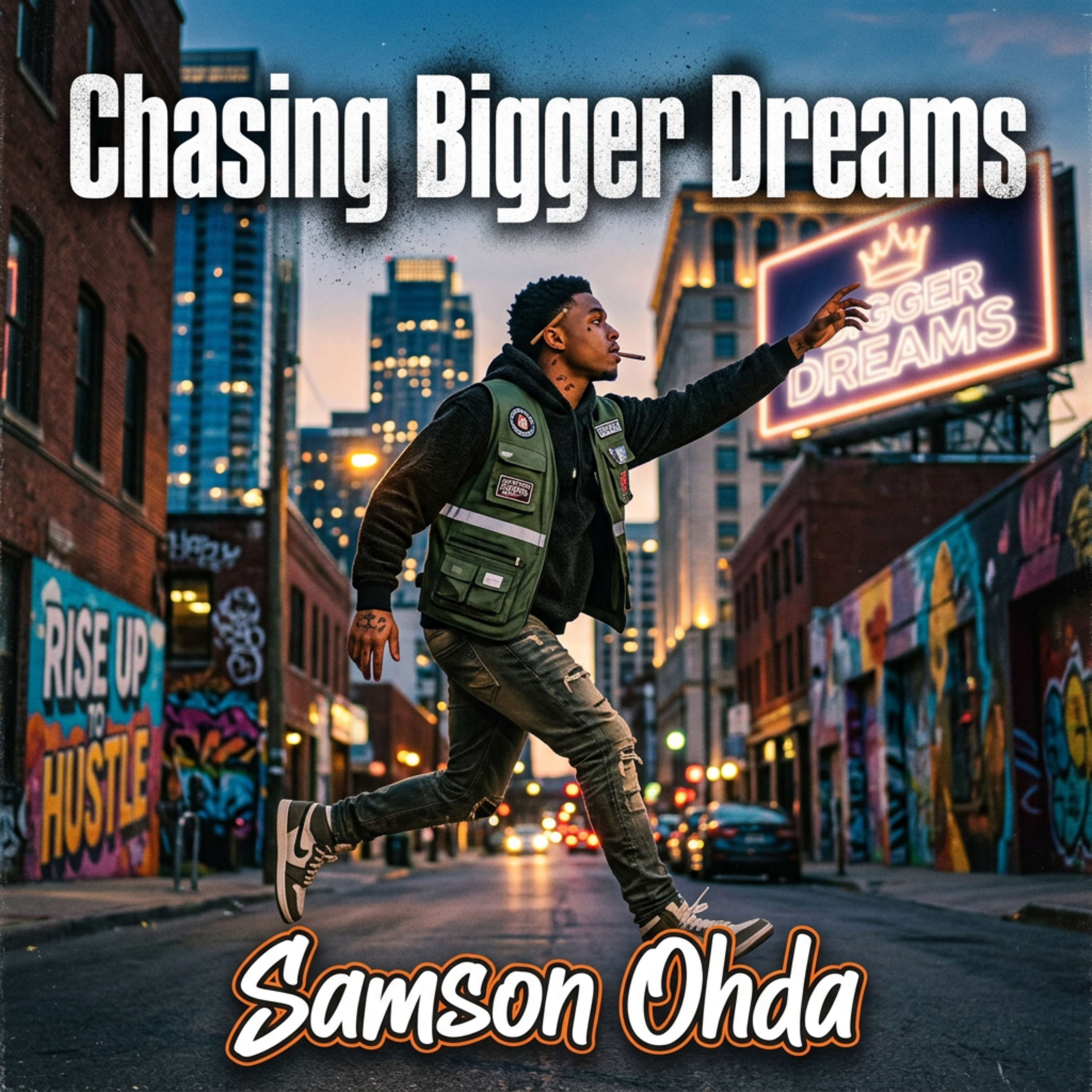 Chasing Bigger Dreams by Samson Ohda  cover art