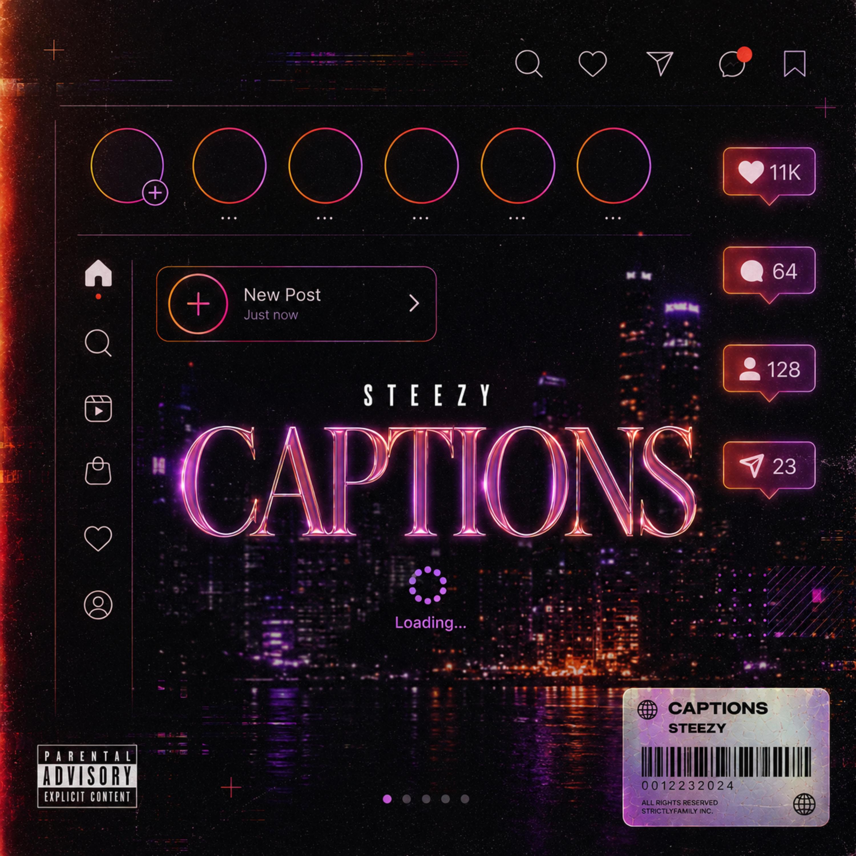 CAPTIONS by STEEZY cover art