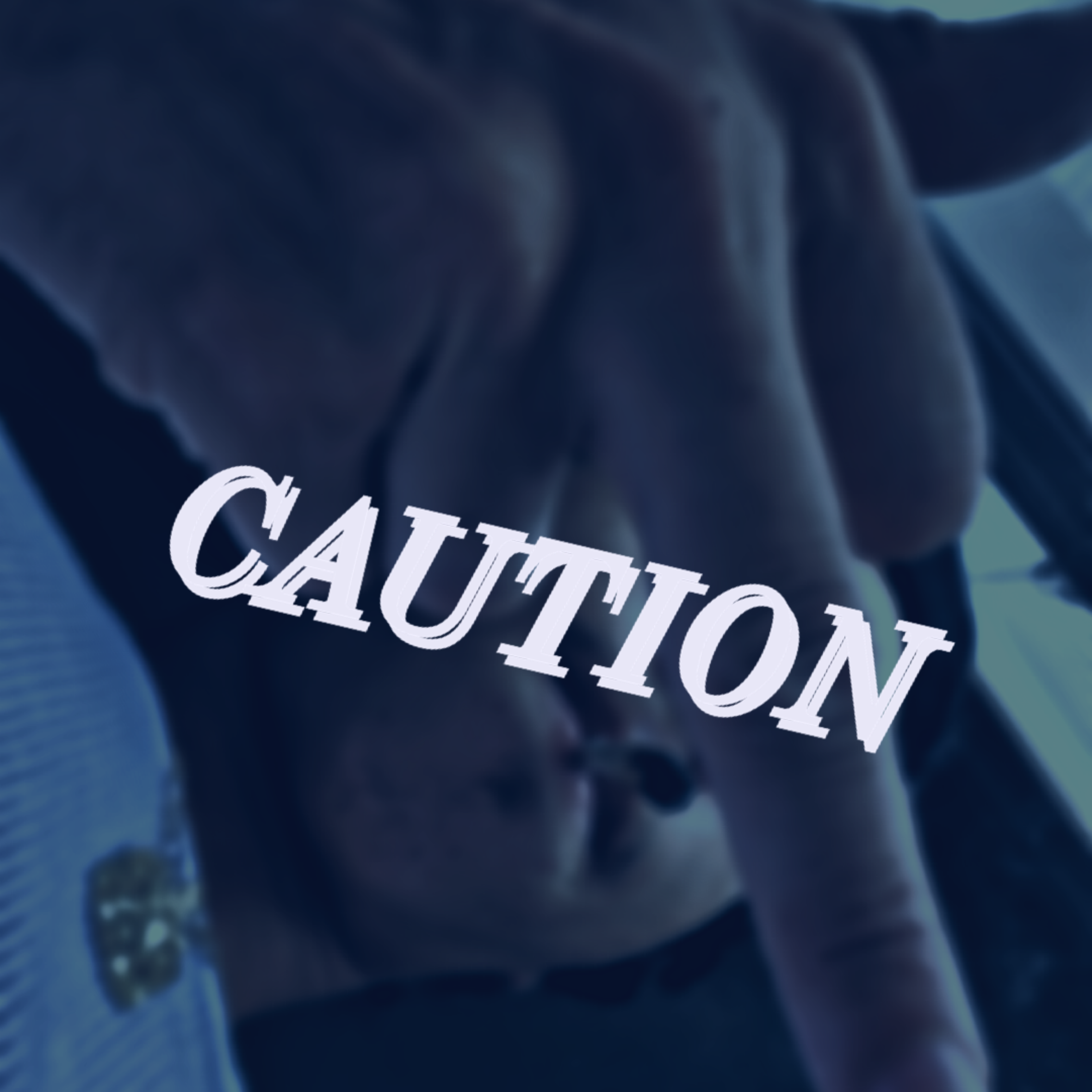 Caution artwork