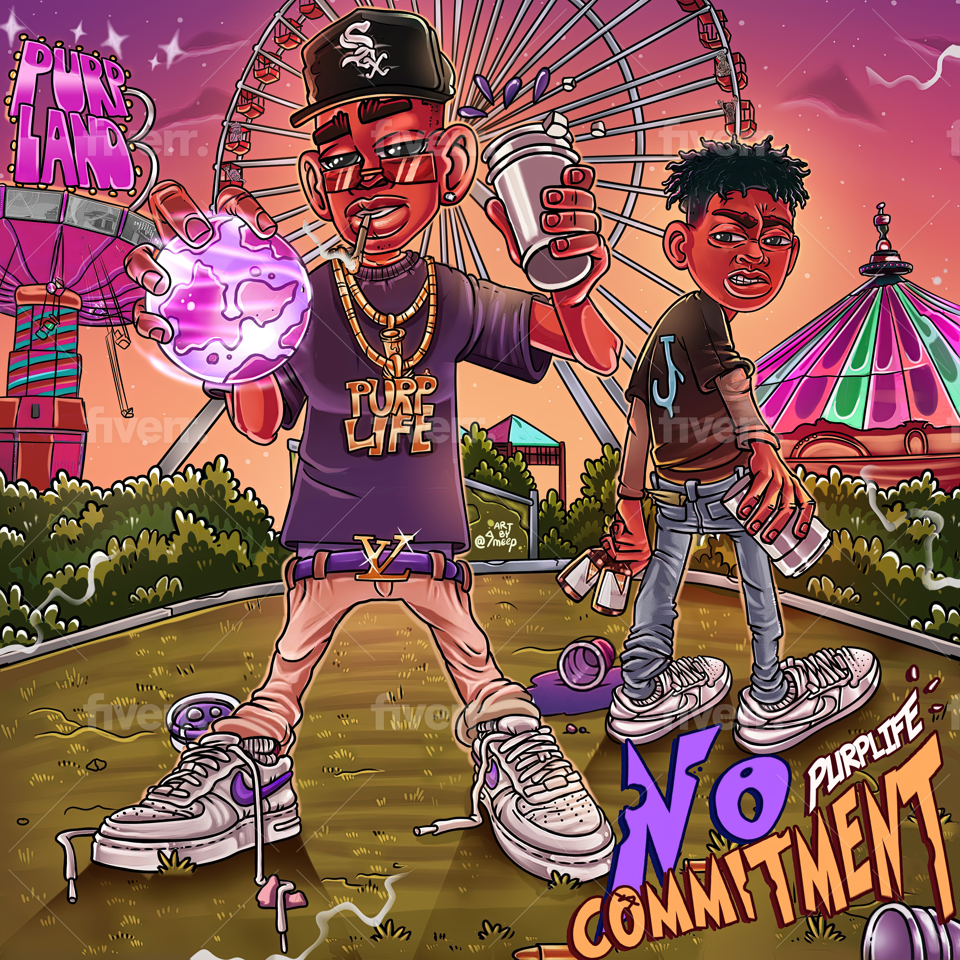 NO COMMITMENT artwork