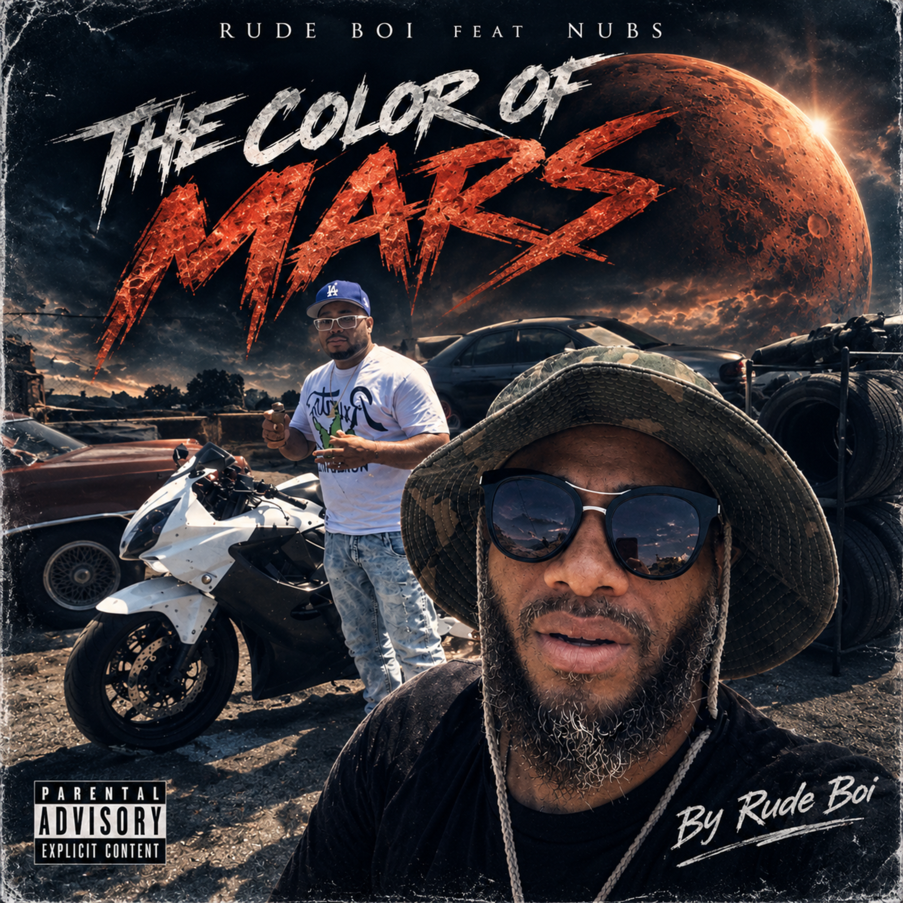 The Color Of Mars by Rude Boi  cover art