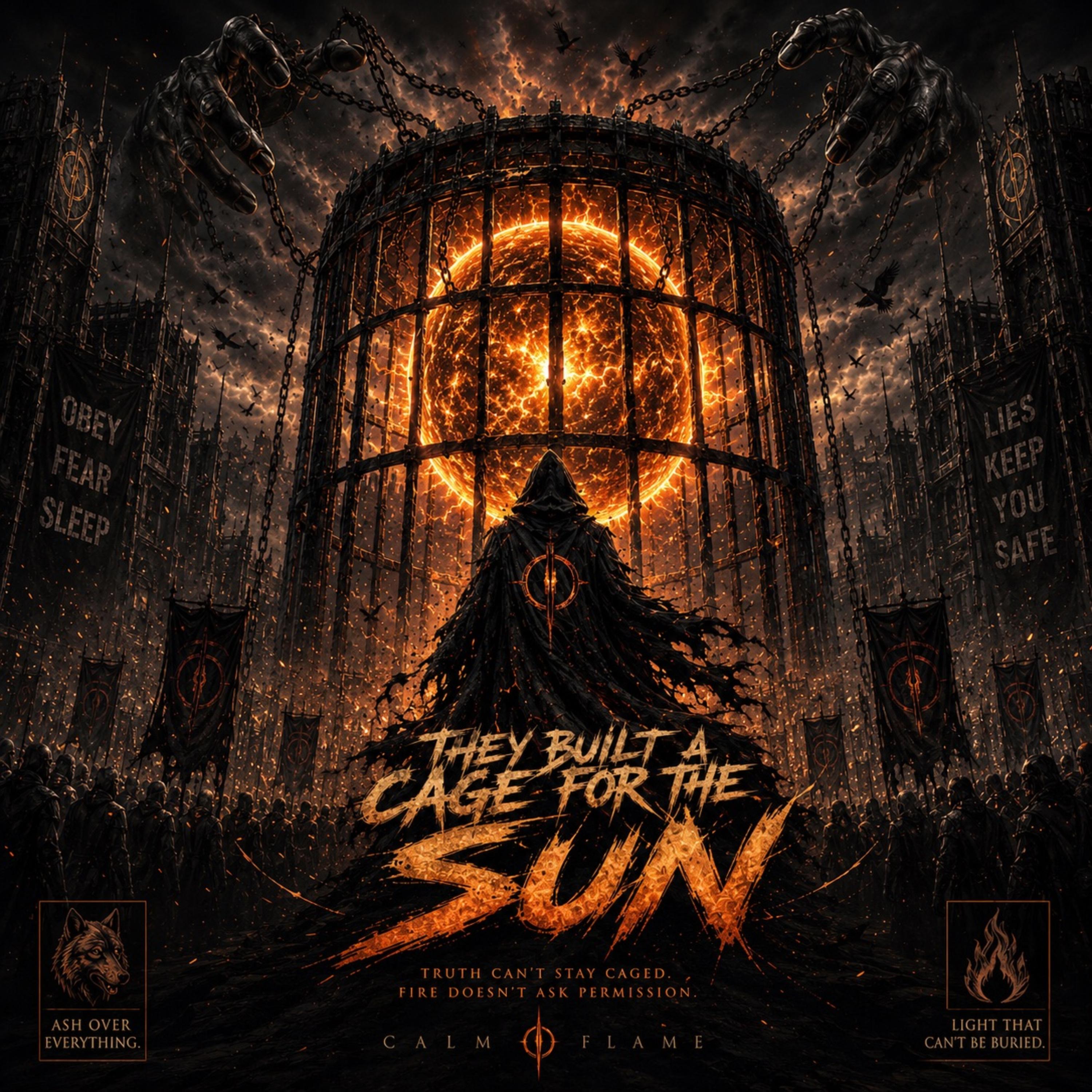 They Built a Cage For The Sun by Blak Blayk cover art