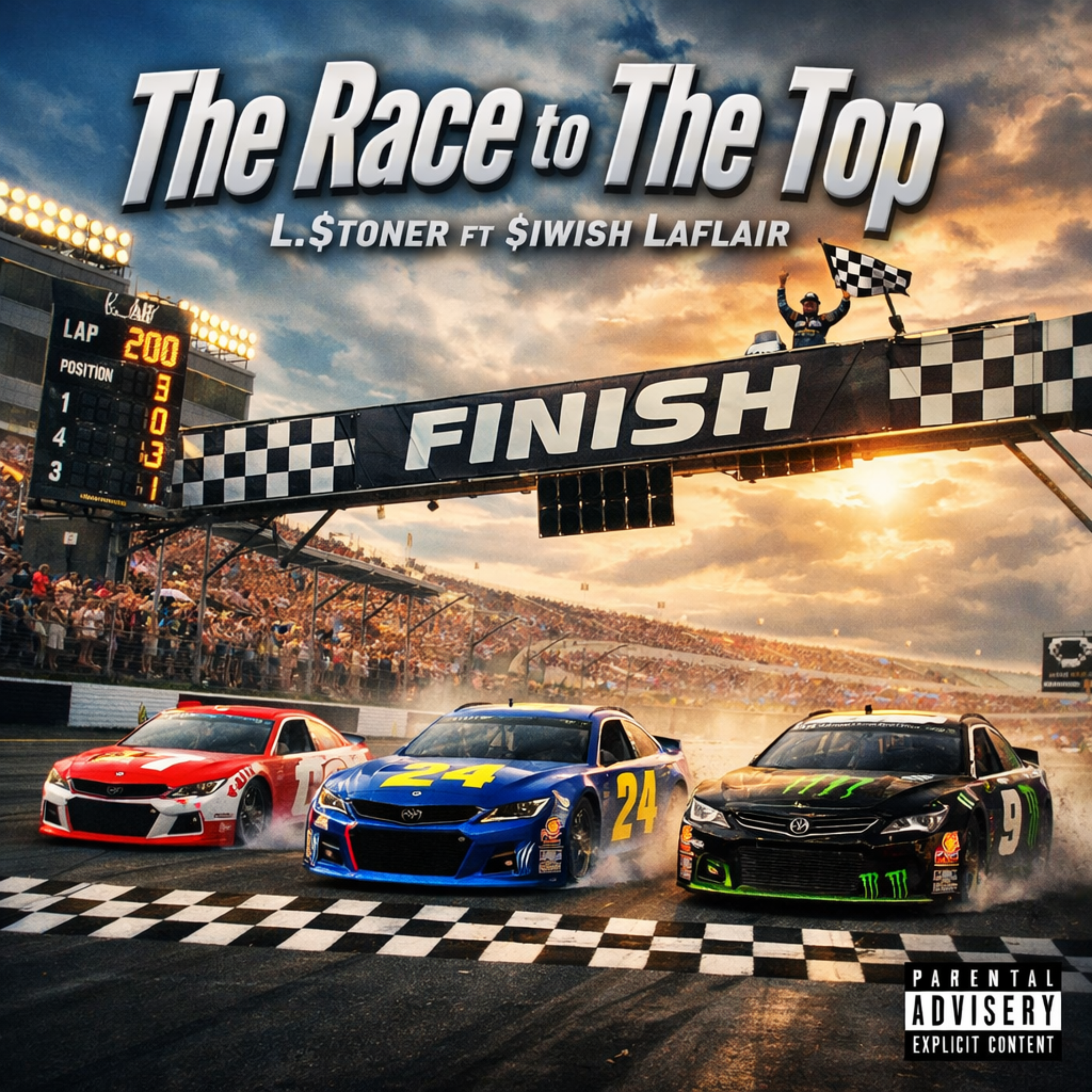 The race to the top artwork