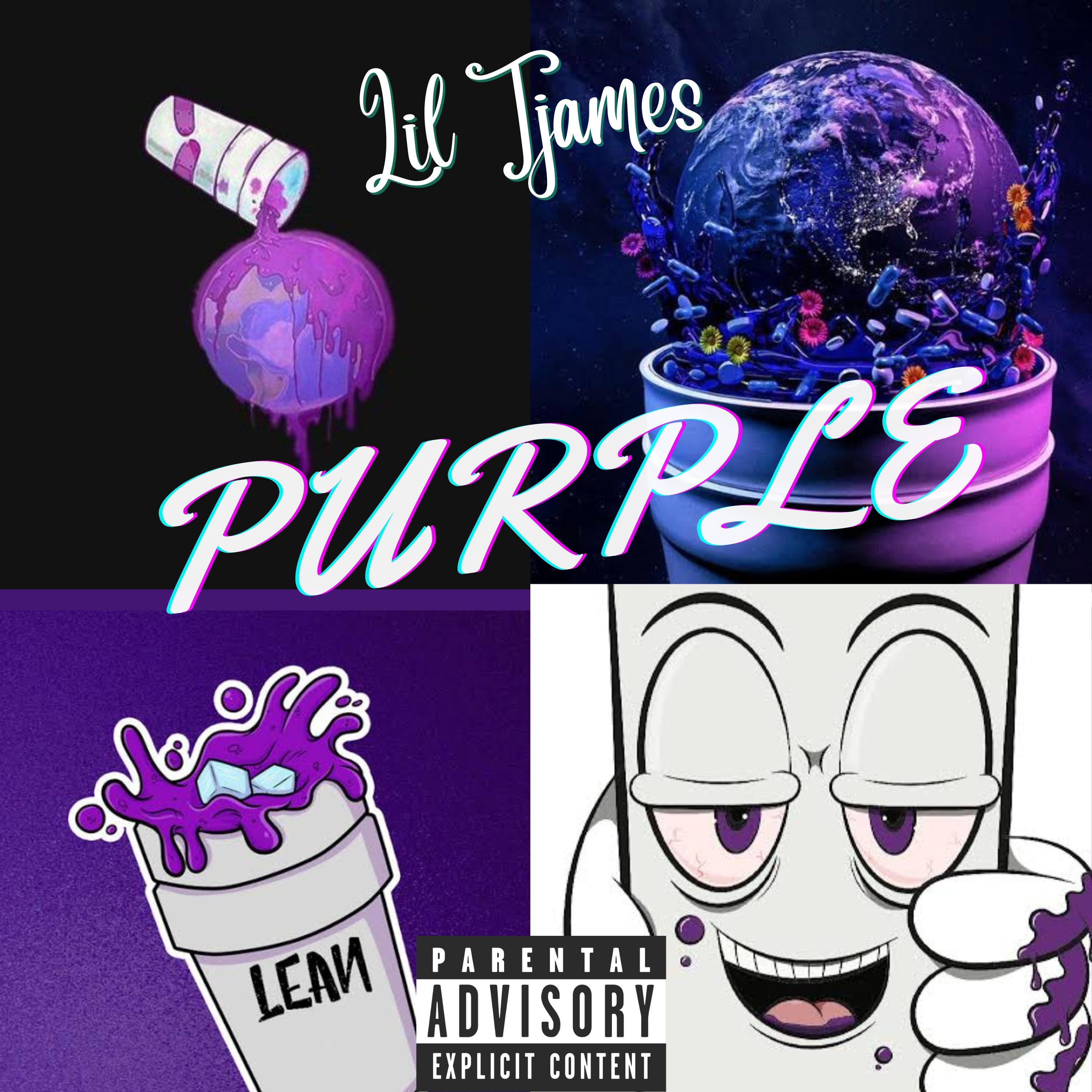 Purple artwork