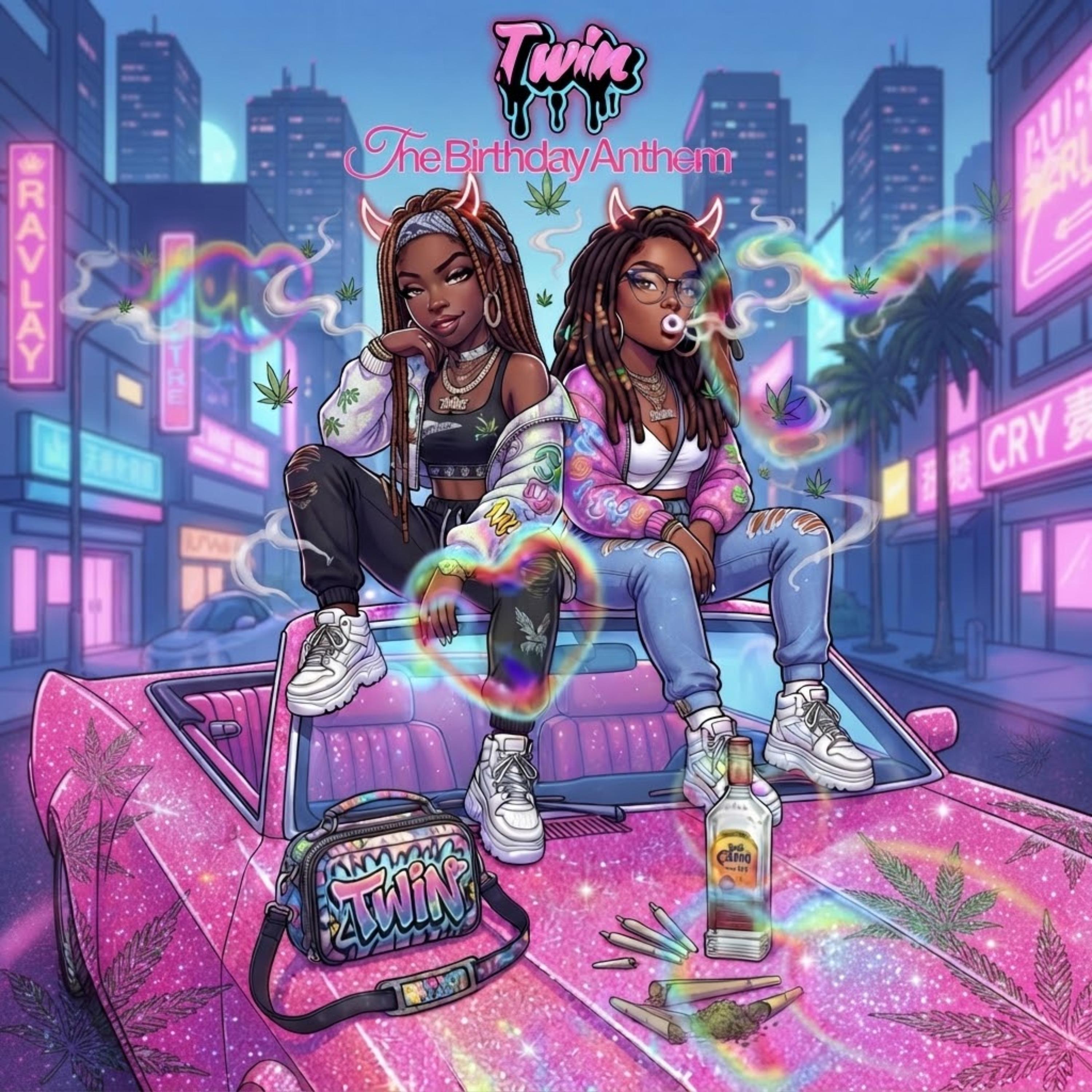 Twin:The Birthday Anthem by Dishika Gayle cover art