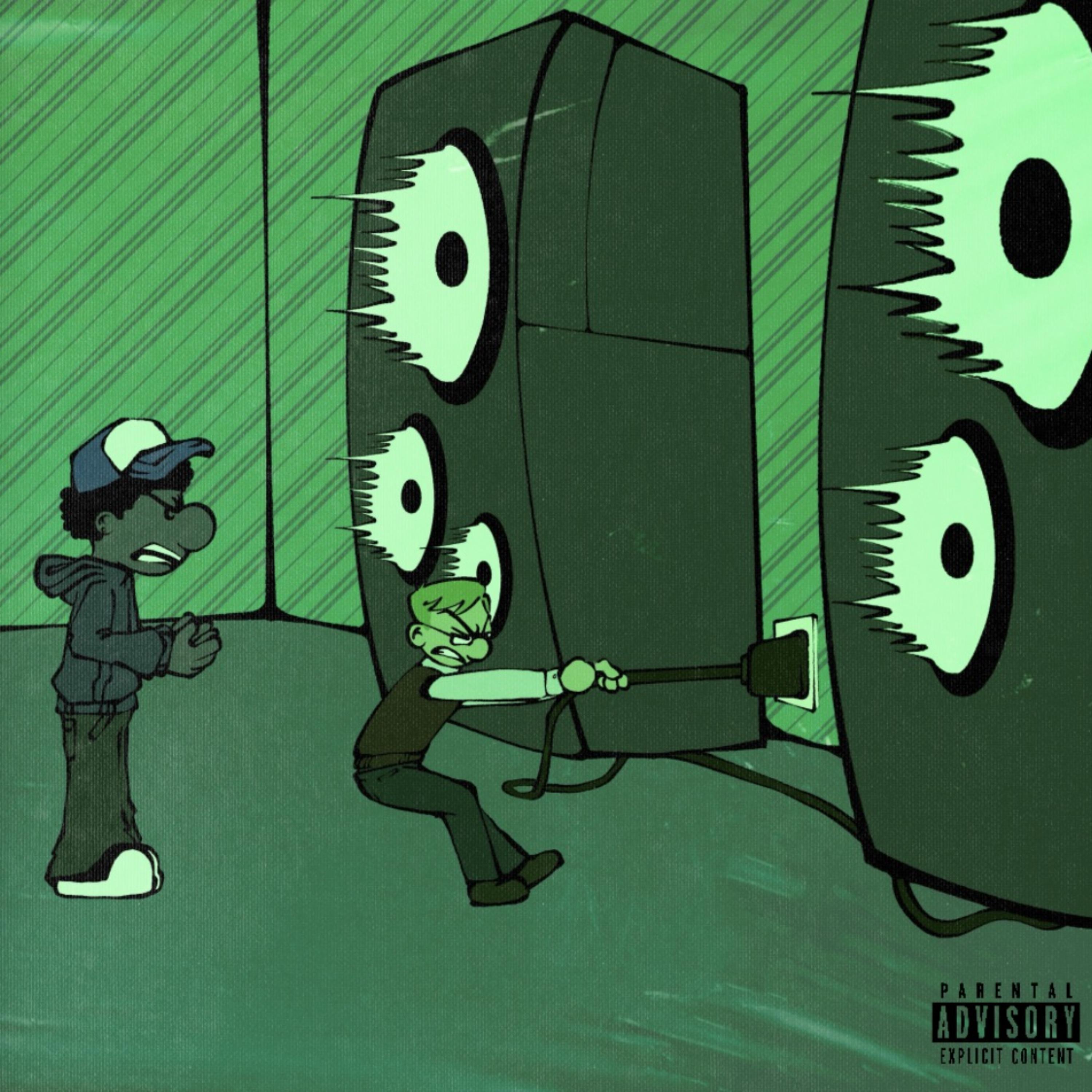 Turn Off Da Noise by DØLØ VØÑ cover art
