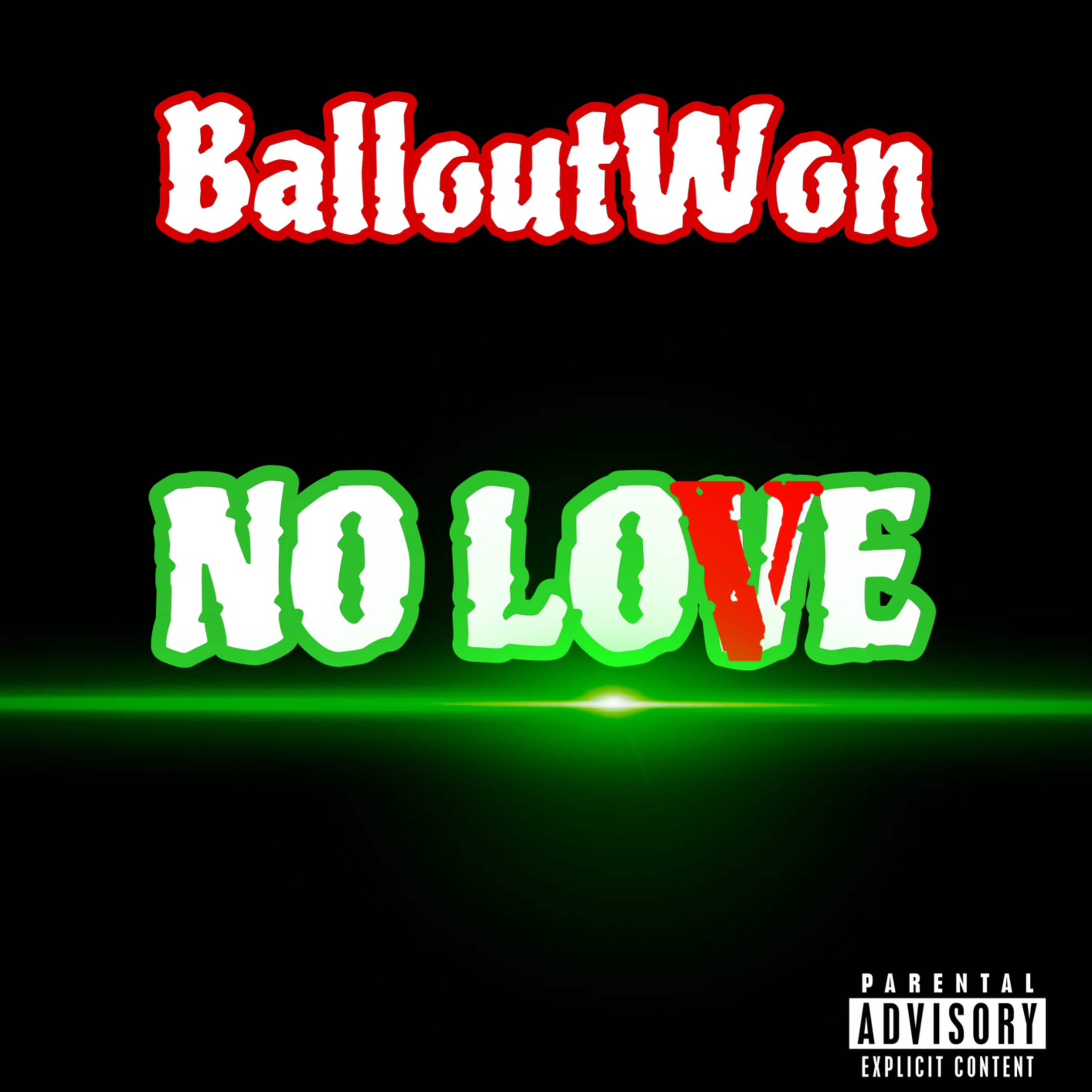 No Love artwork