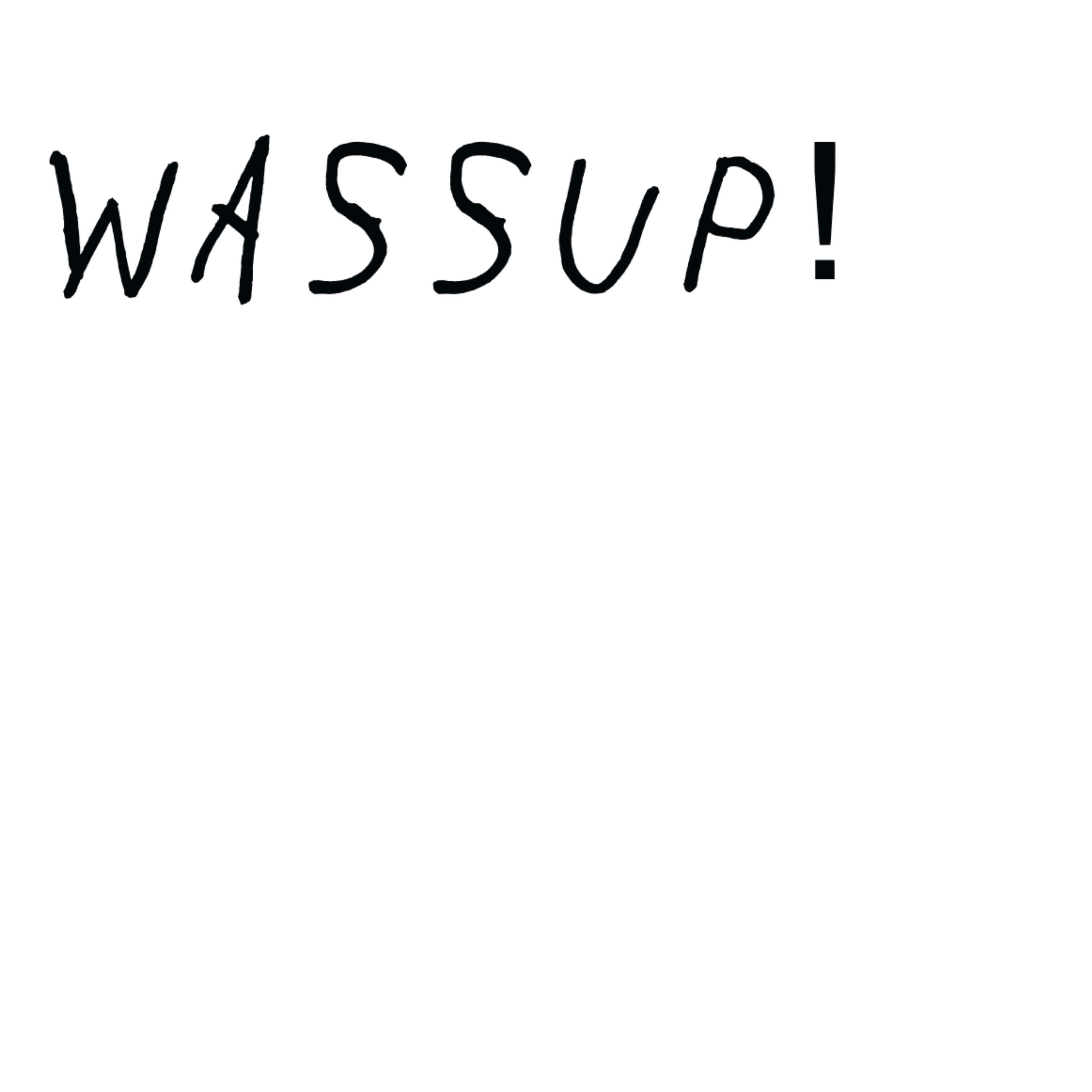 Wassup artwork